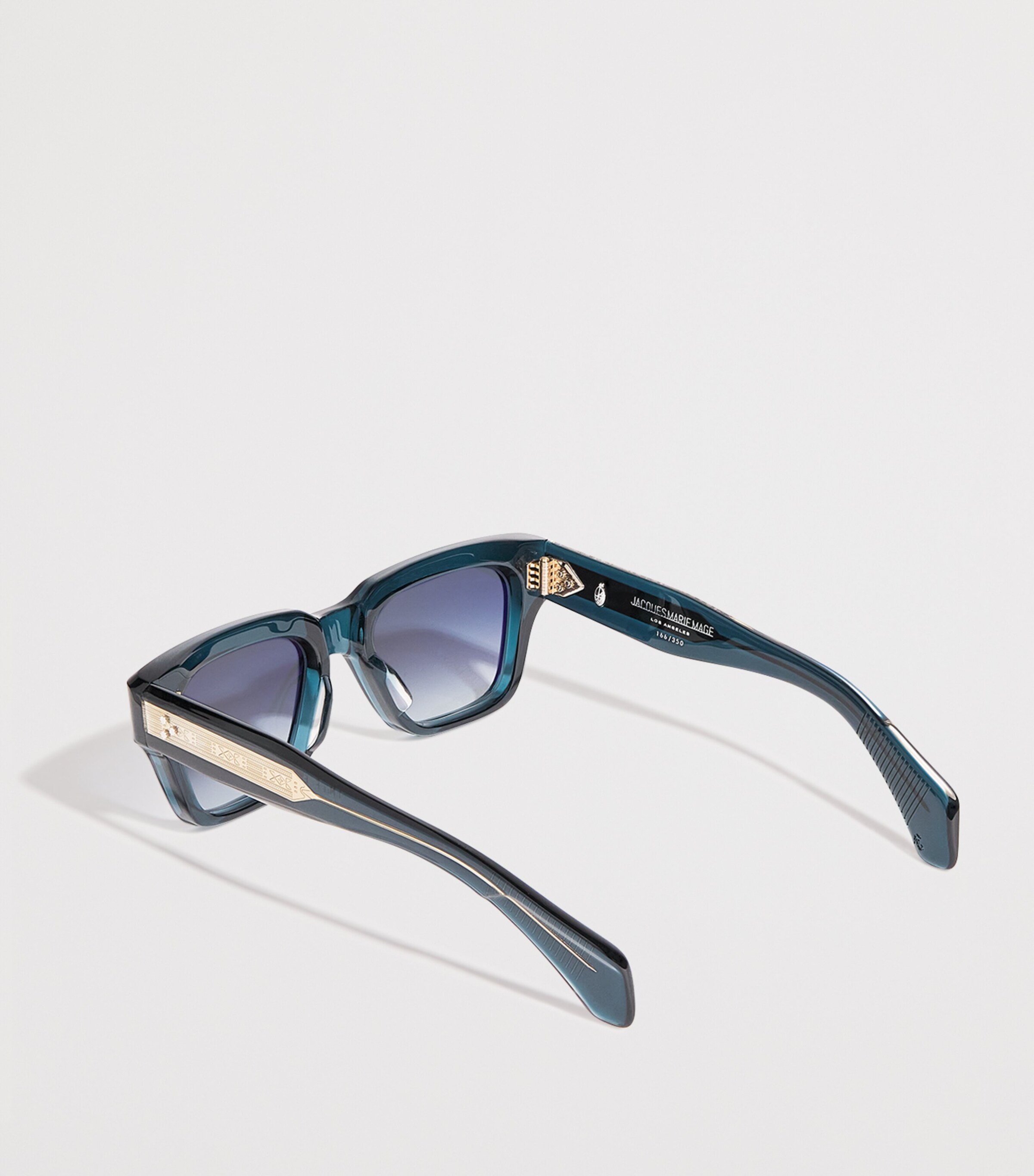 Acetate Fellini Sunglasses 9F-INDIGO Image 3