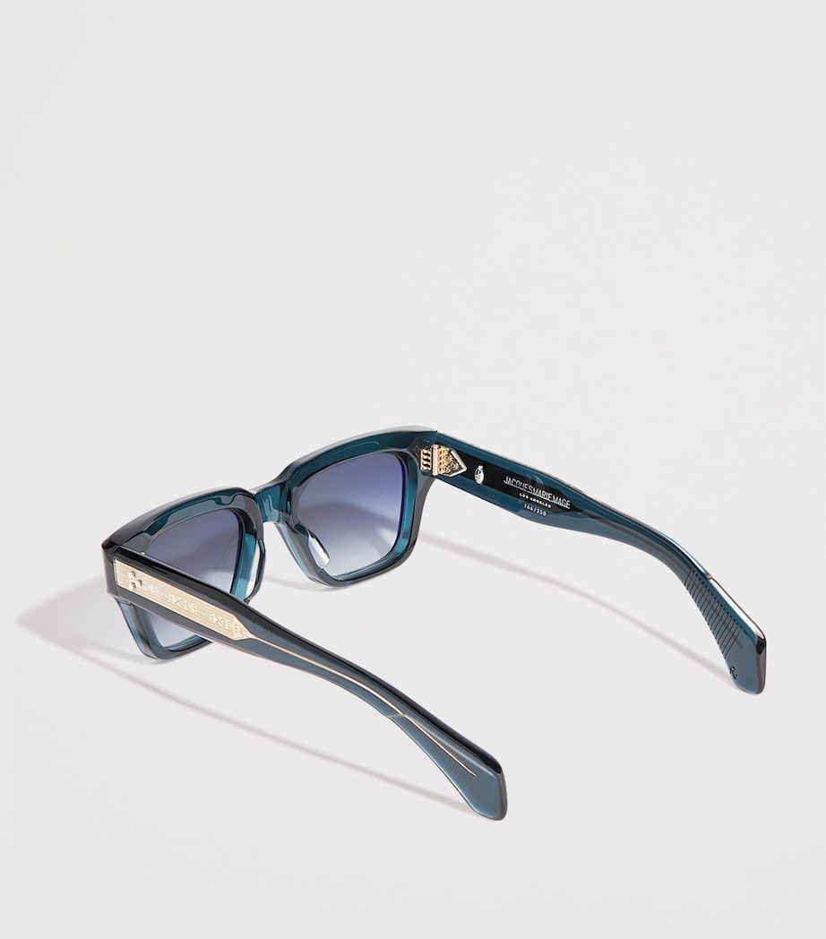 Acetate Fellini Sunglasses 9F-INDIGO Image 3