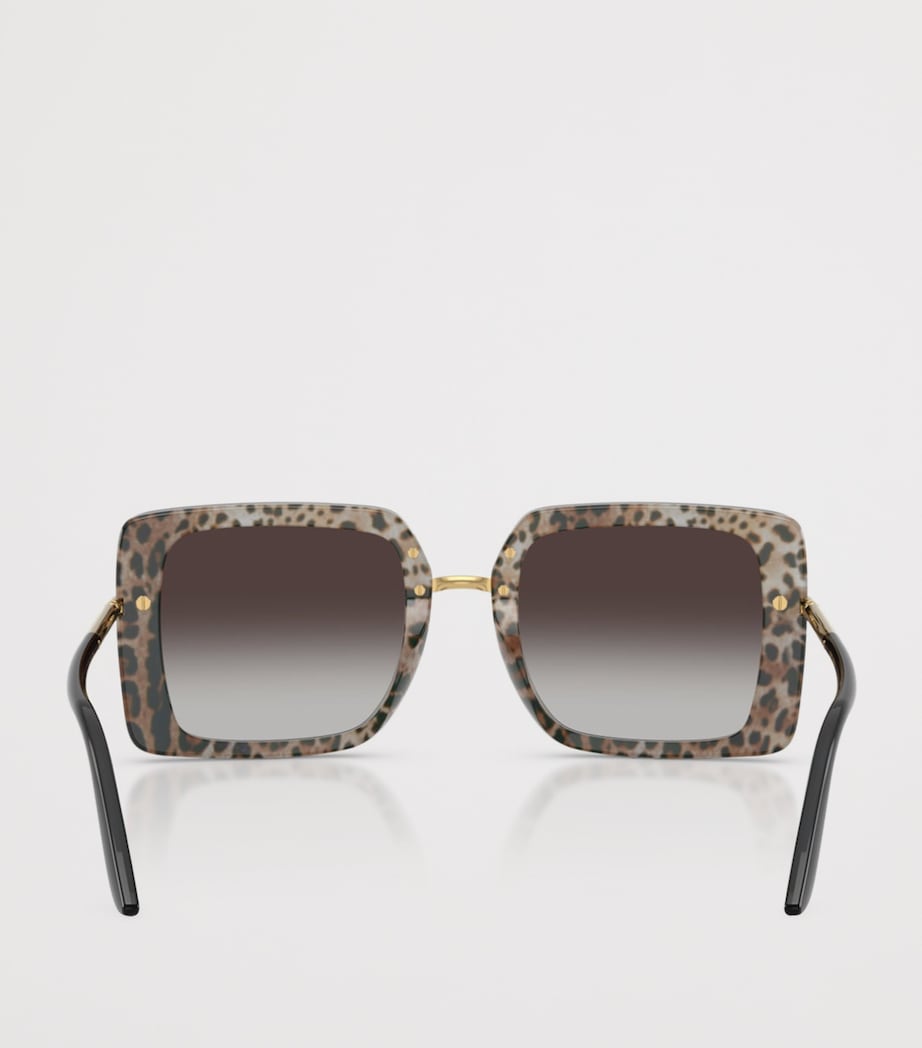 Acetate DG4481 DNA Square Sunglasses 32998G Image 4