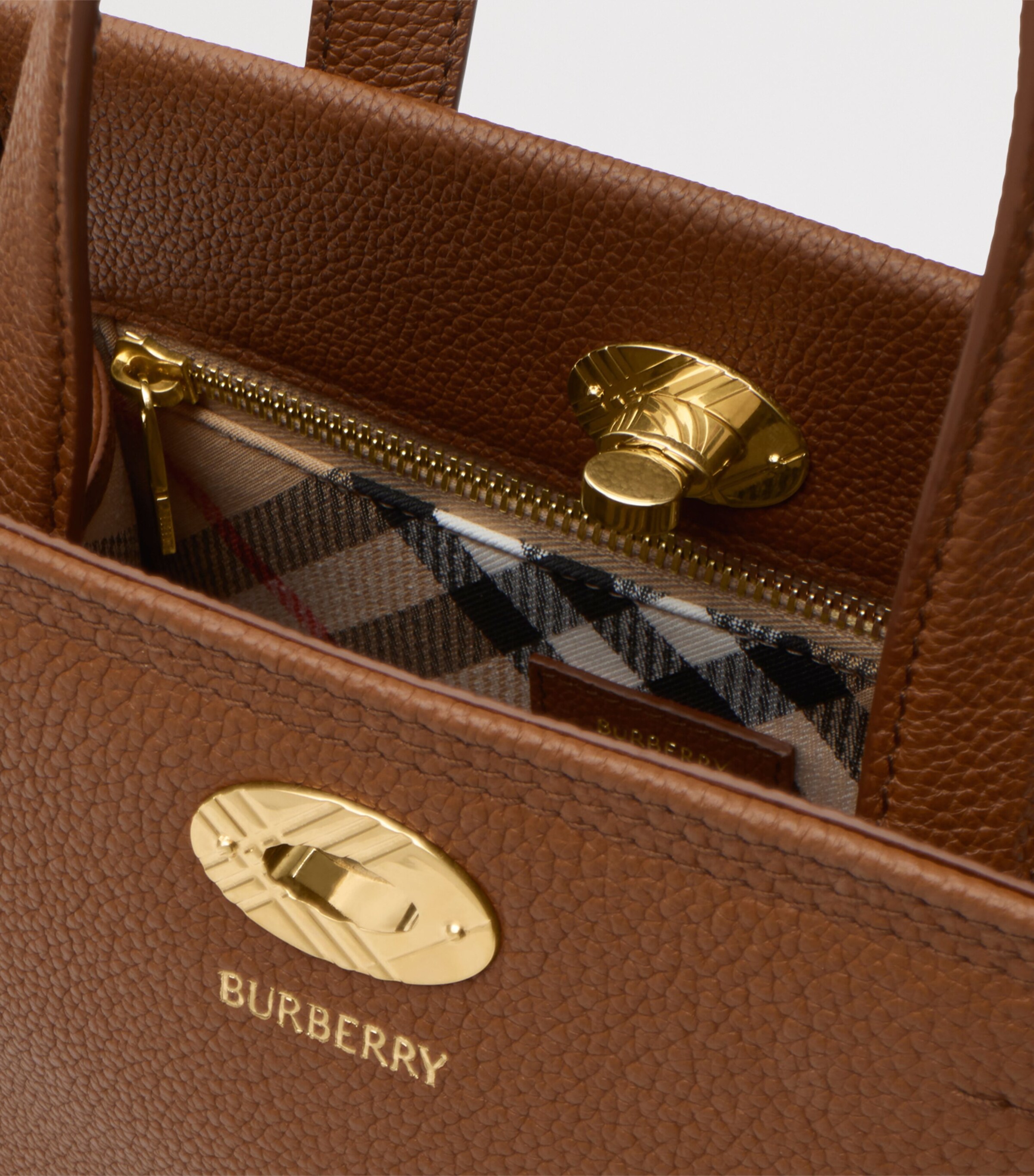 Burberry Mini Calfskin Cotswolds Tote Bag | Harrods US