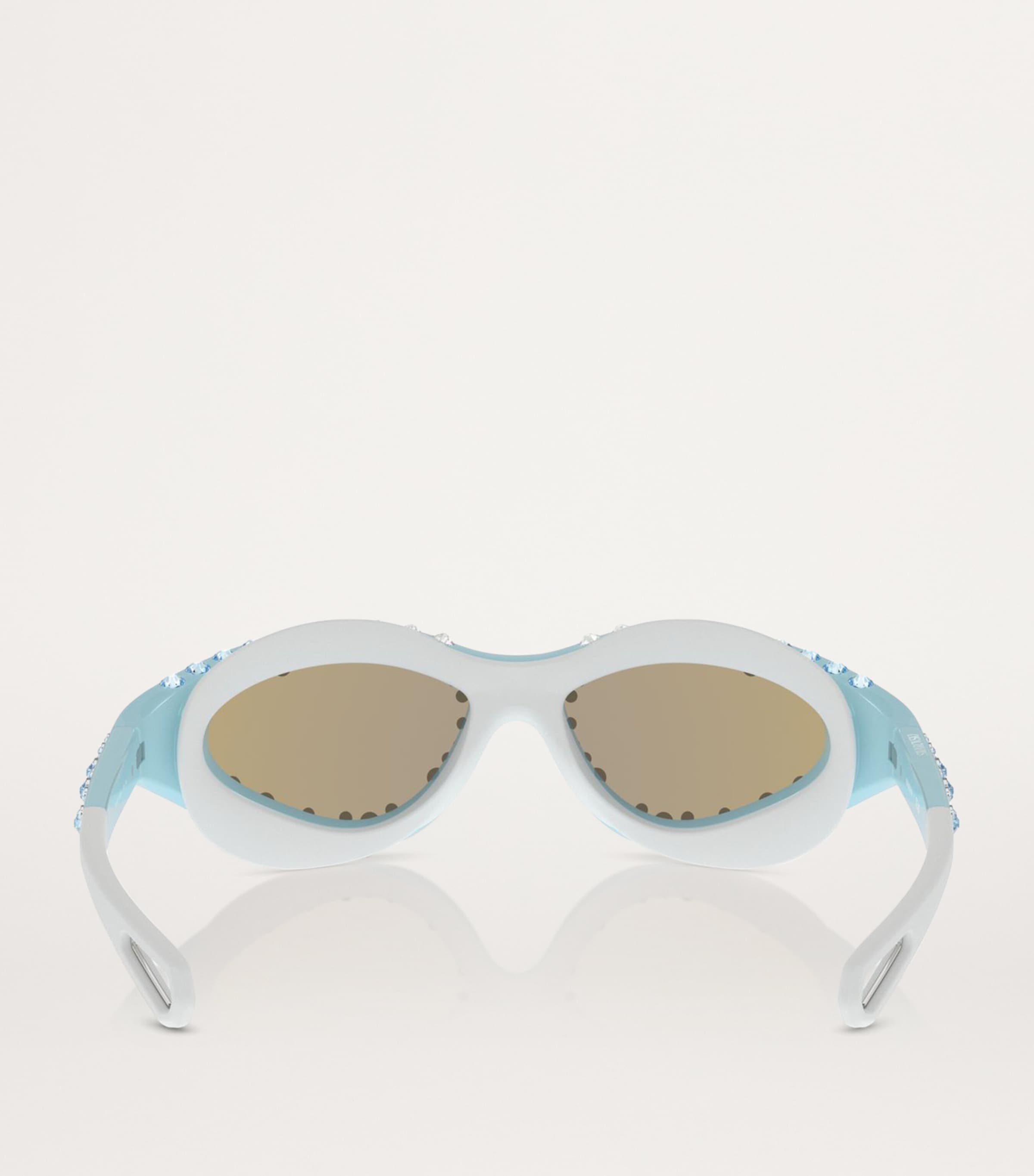 Swarovski Injected SK6024 Sunglasses Image 4