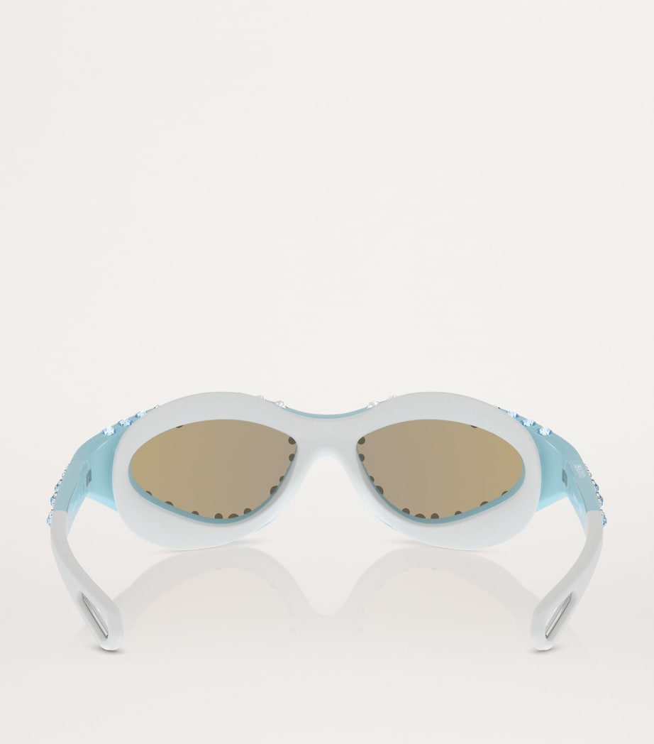 Swarovski Injected SK6024 Sunglasses Image 4