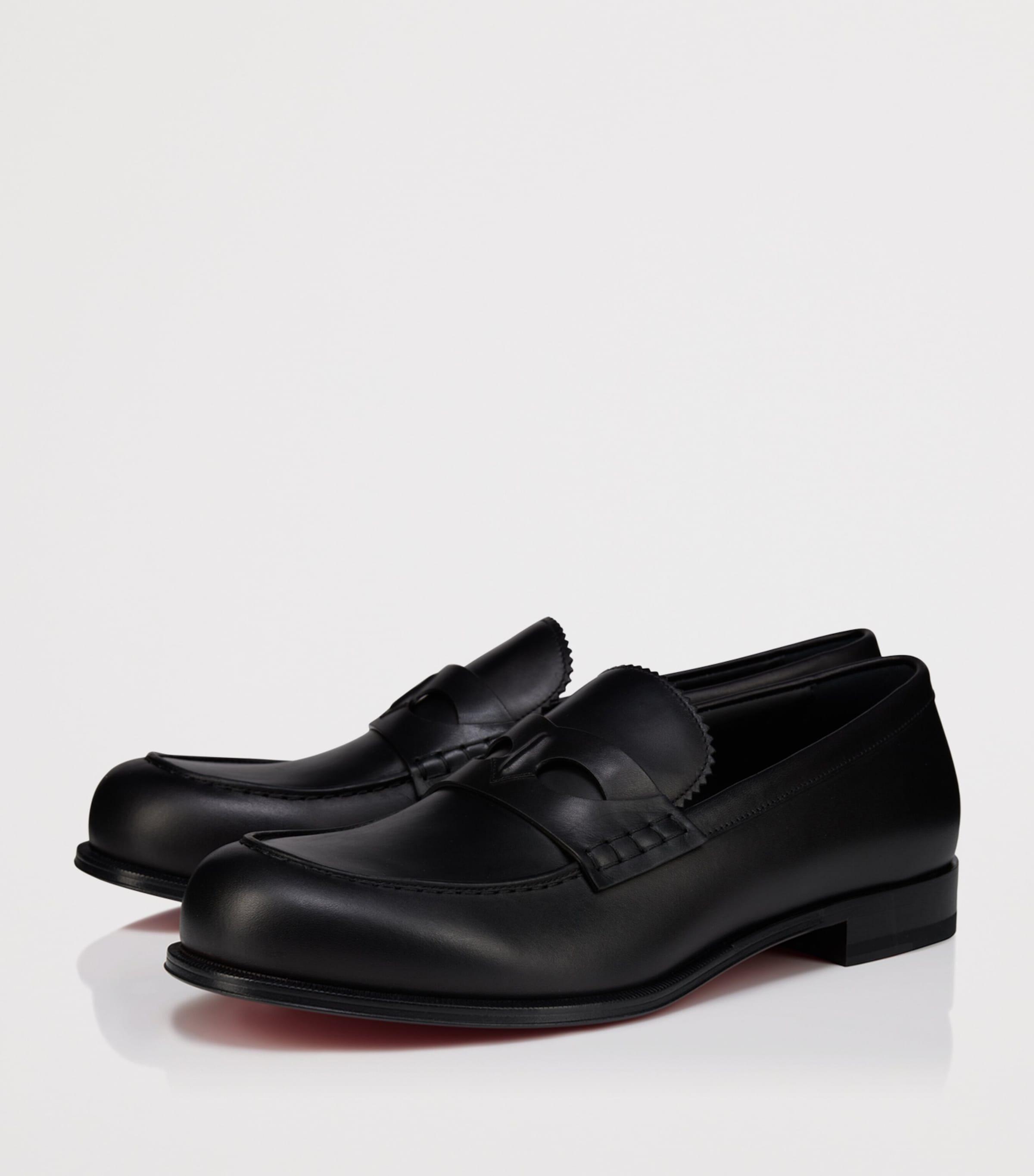Christian Louboutin Circ Leather Loafers Image 2