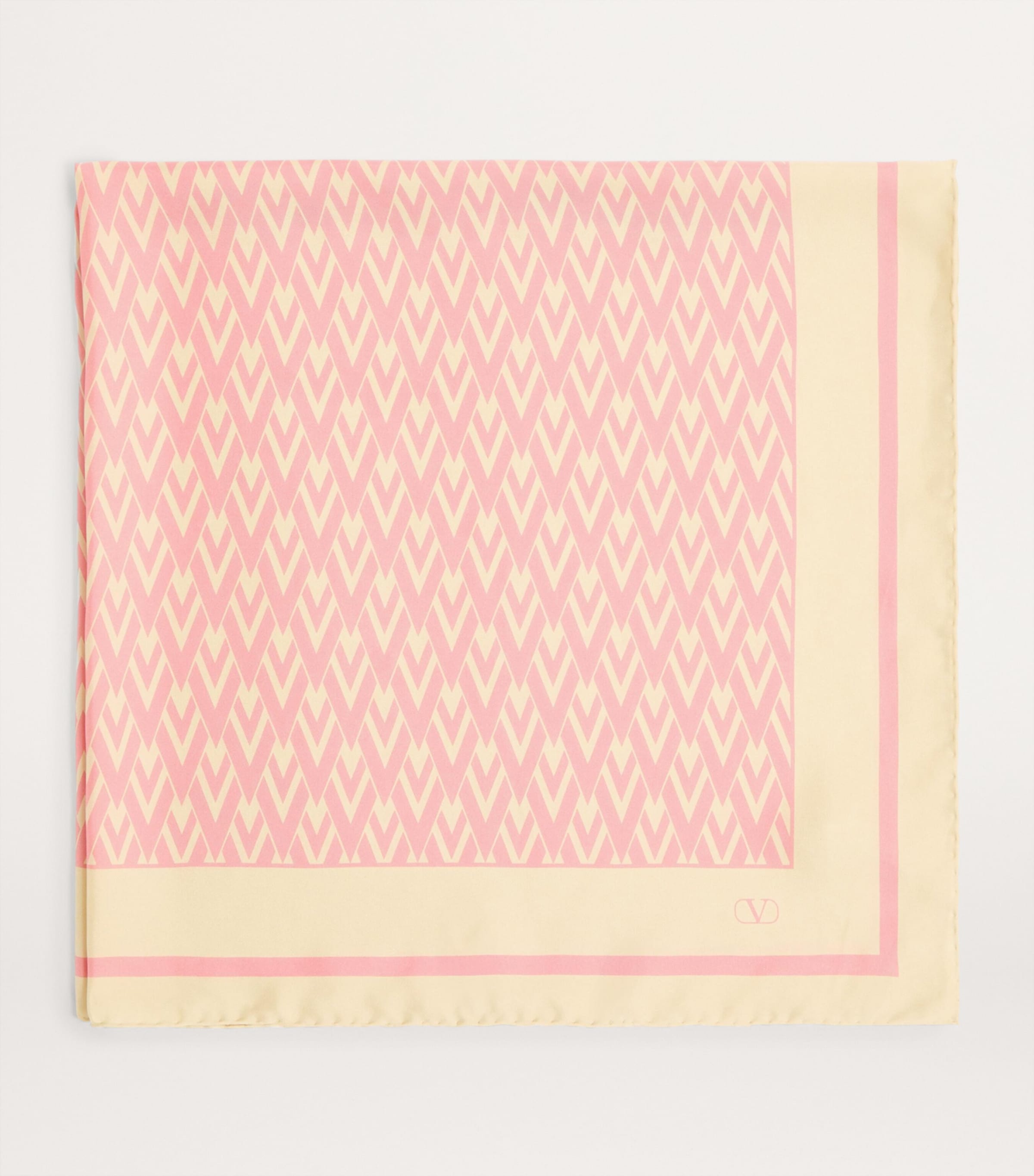 Silk Toute La V Monogram Scarf BVR Image 2