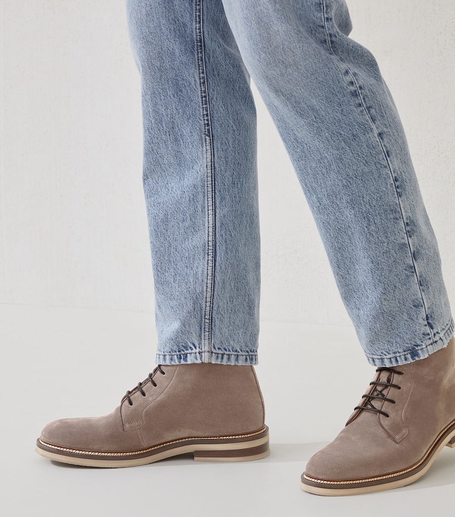 Suede Ankle Boots C2637 Image 2