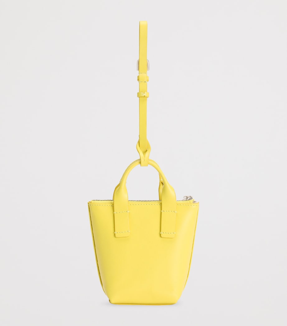 Calfskin Adamo Mini Bag Charm 89418-LIME Image 2