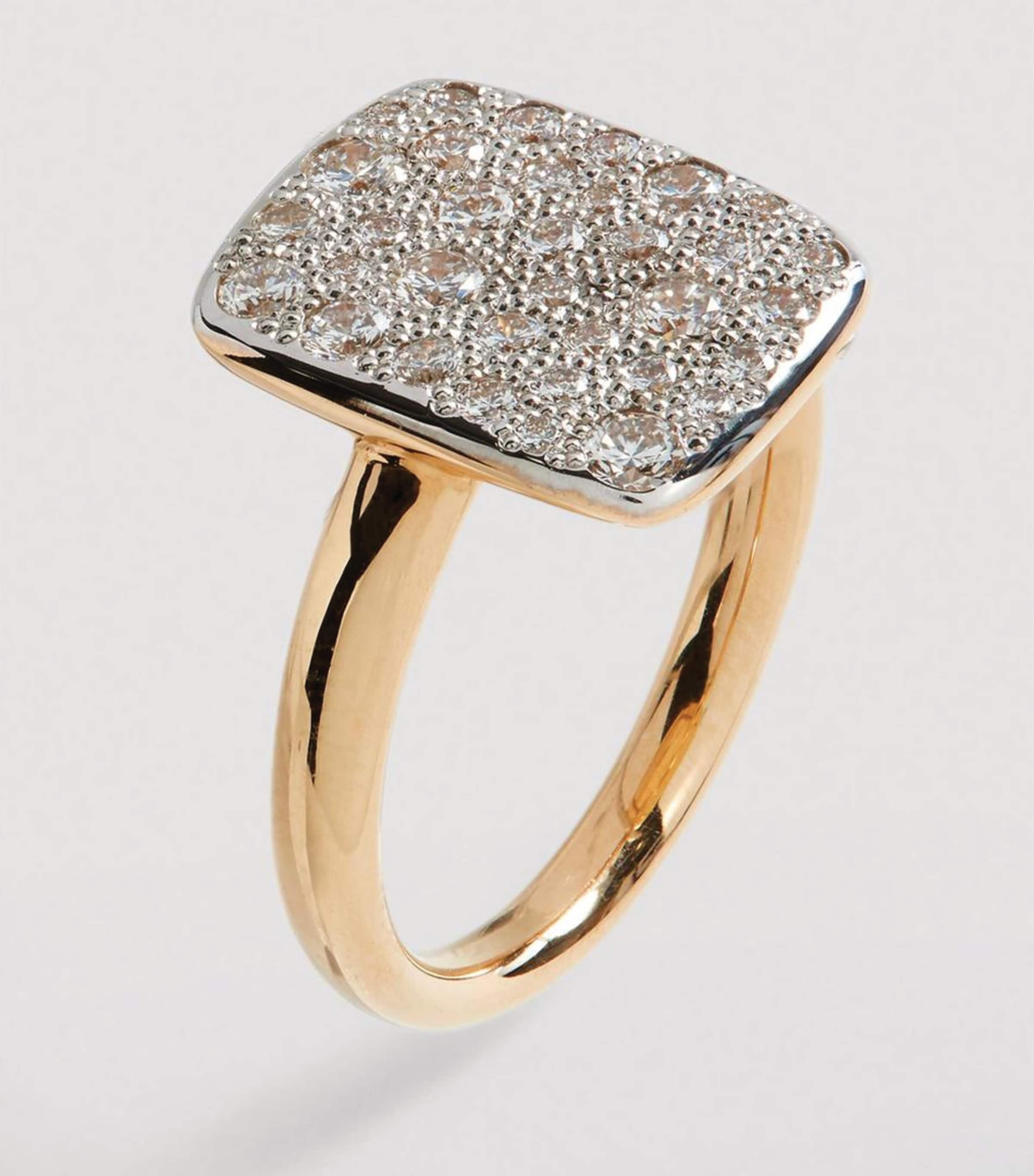 Rose Gold and Diamond Sabbia Ring DB000 Image 2