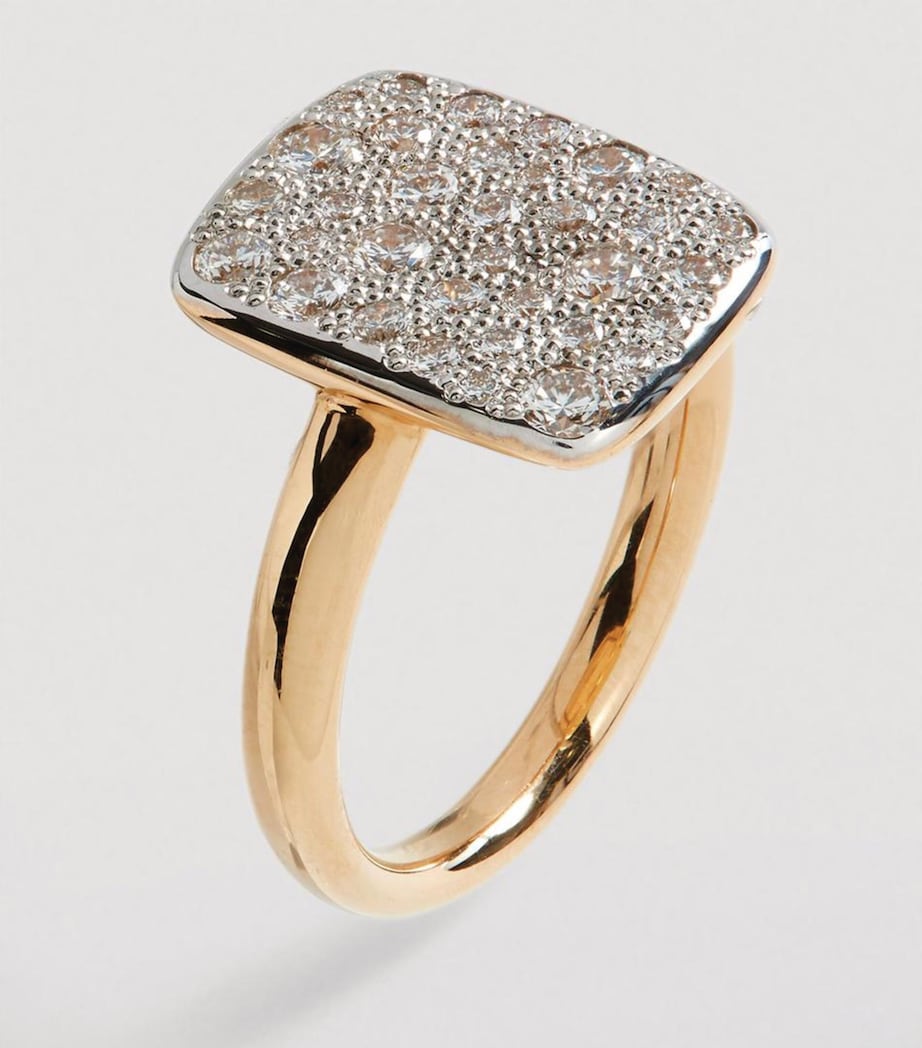 Rose Gold and Diamond Sabbia Ring DB000 Image 2