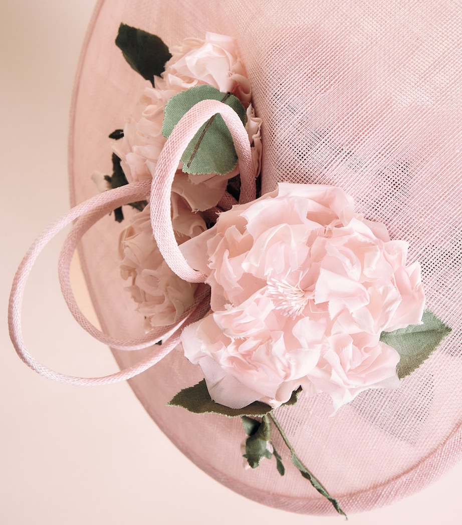 Rachel Trevor-Morgan Flower-Detail Percher Fascinator Pink Image 5