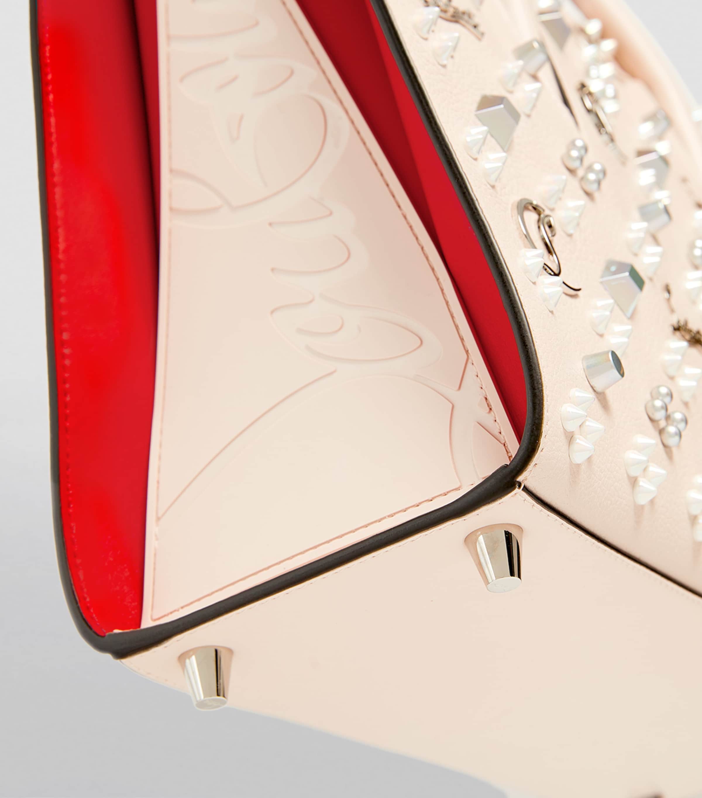 Paloma Medium Leather Top-Handle Bag F609 Image 5