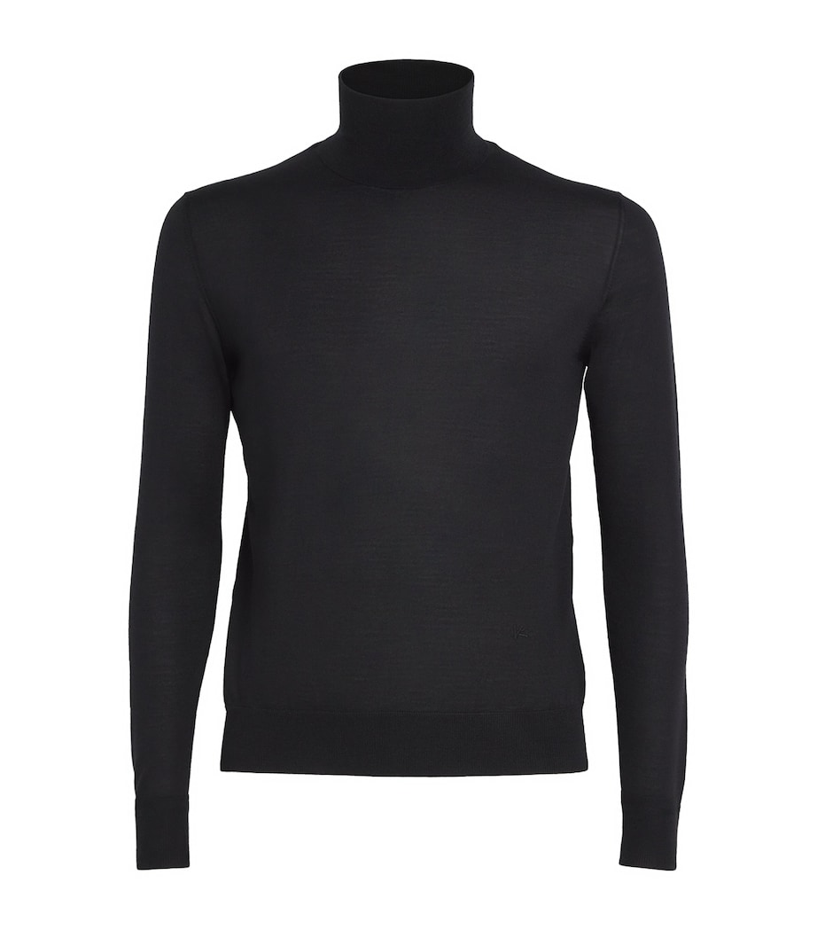 Wool-Silk-Cashmere Rollneck Sweater 990 Image 1