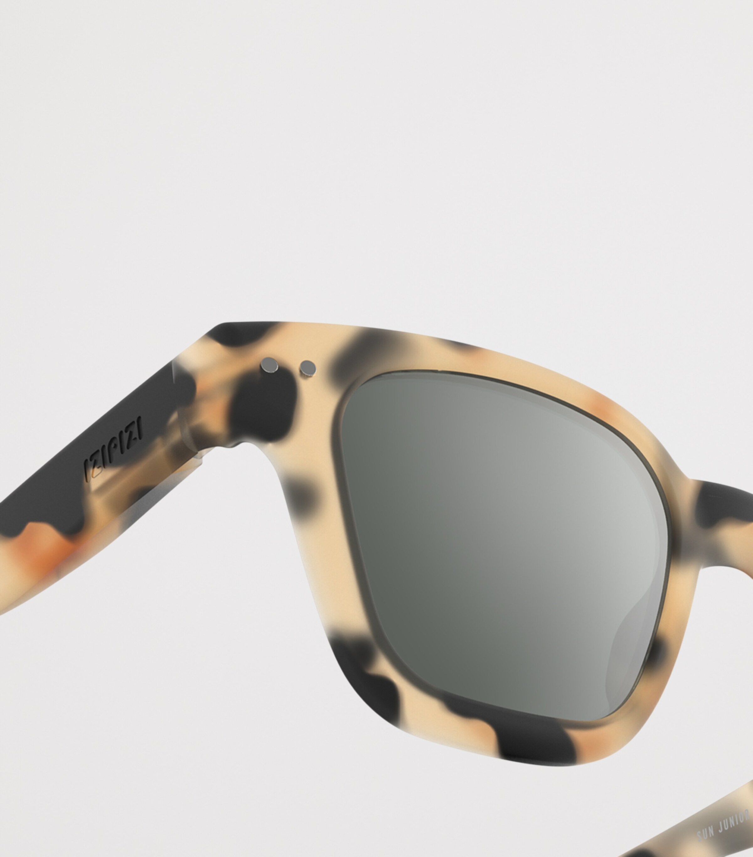 IZIPIZI KIDS #road Sunglasses (7-11 Years) Light Tortoise Image 3