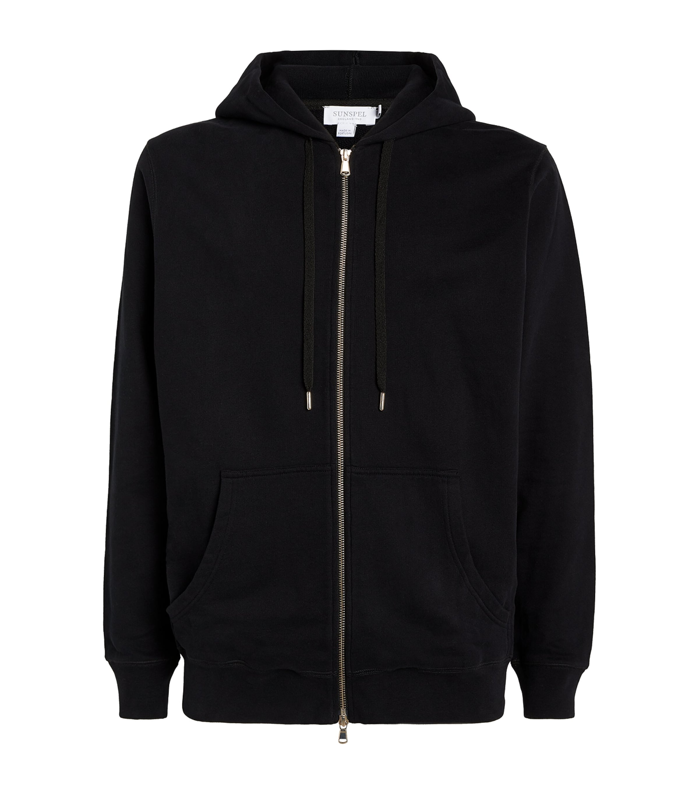 Loopback Zip-Up Hoodie BKAA Image 2