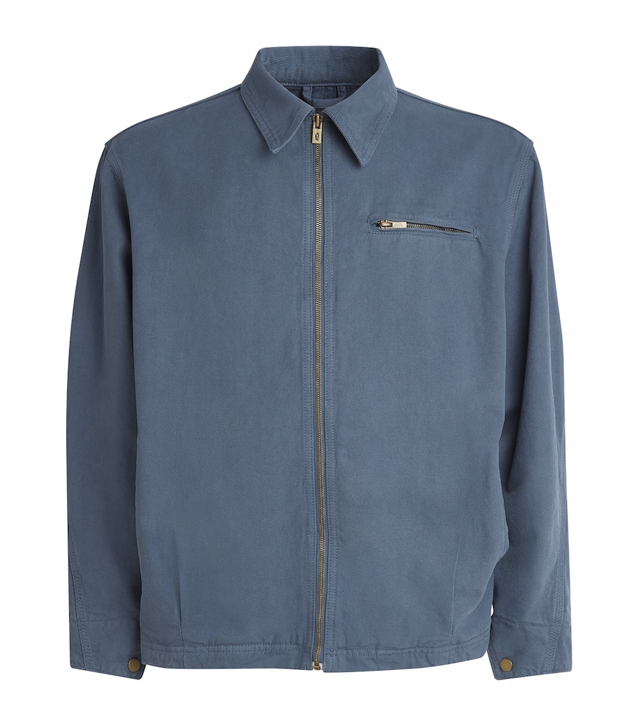 Cotton Work Jacket BLUE Image 1