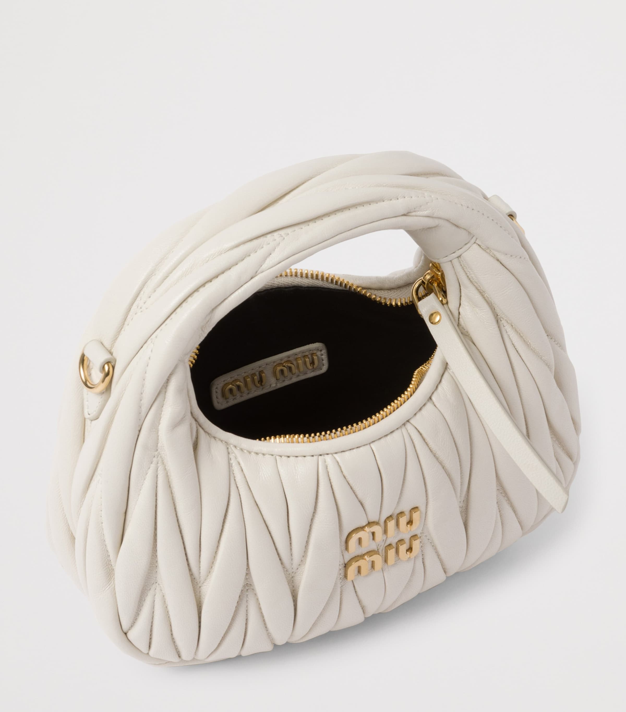 Matelassé Leather Wander Top-Handle Bag F0009 Image 6