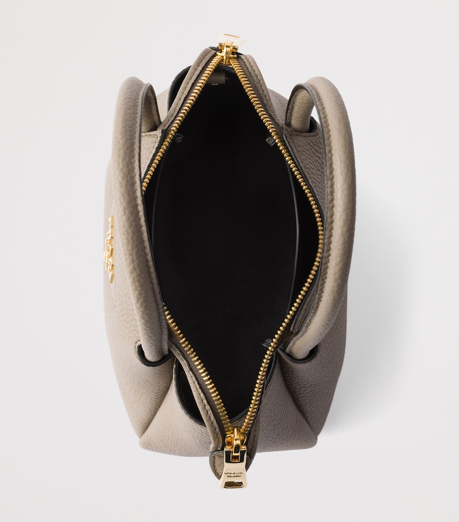 Mini Leather Top-Handle Bag F03QH Image 4