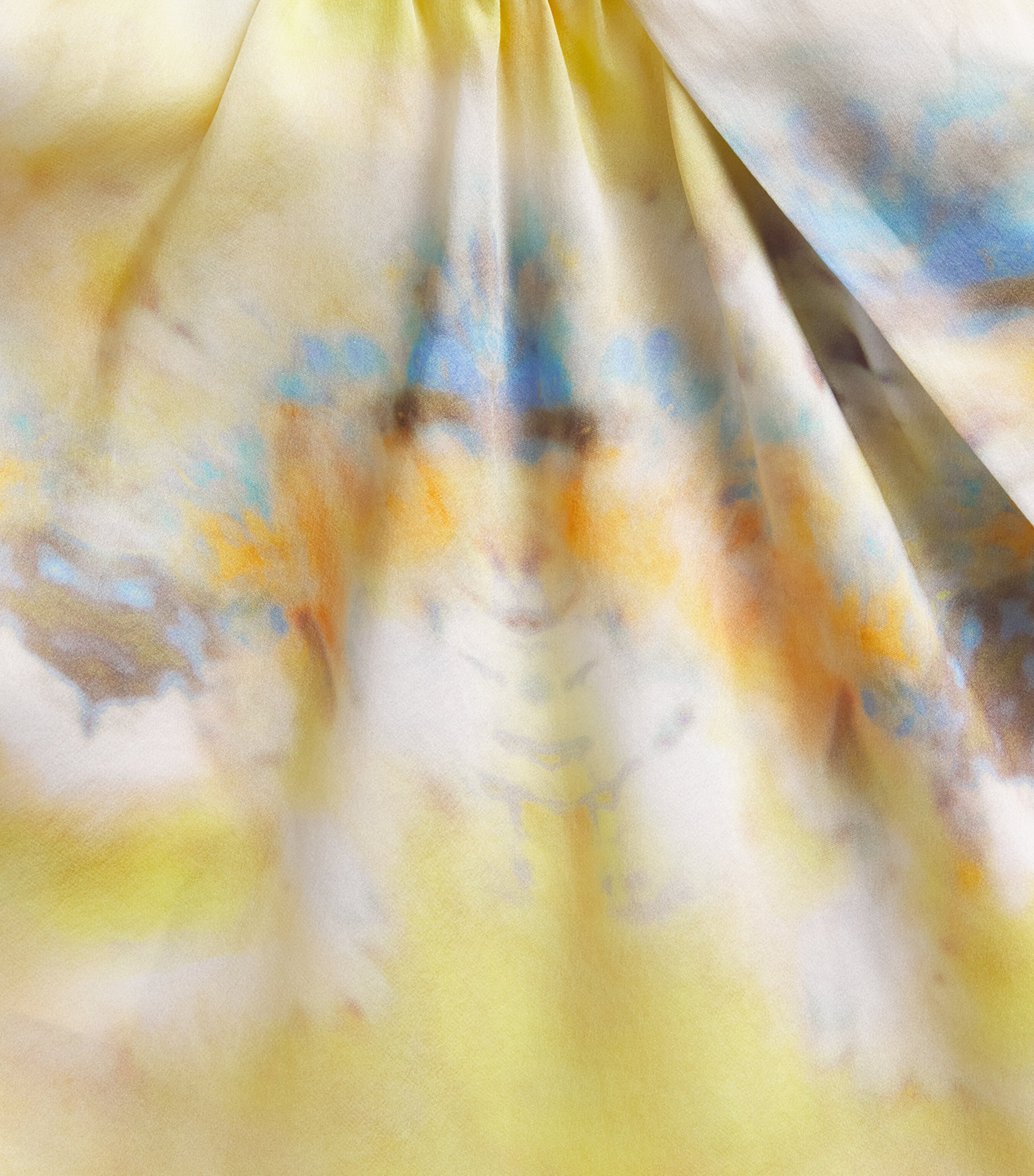 Zimmermann Womens Silk Alchemy Micro Shorts Citrus Tie Dye Image 6