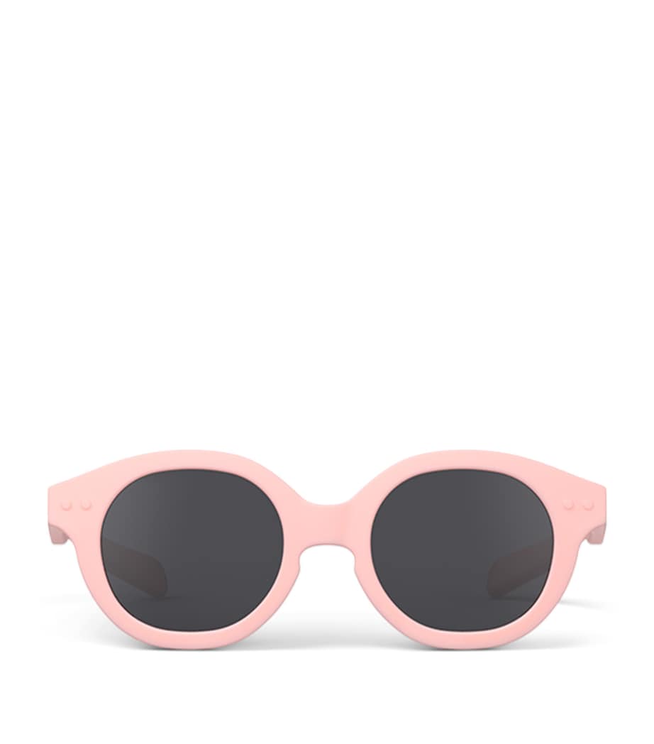 Round Sunglasses (9-36 Months) PASTEL PINK Image 1