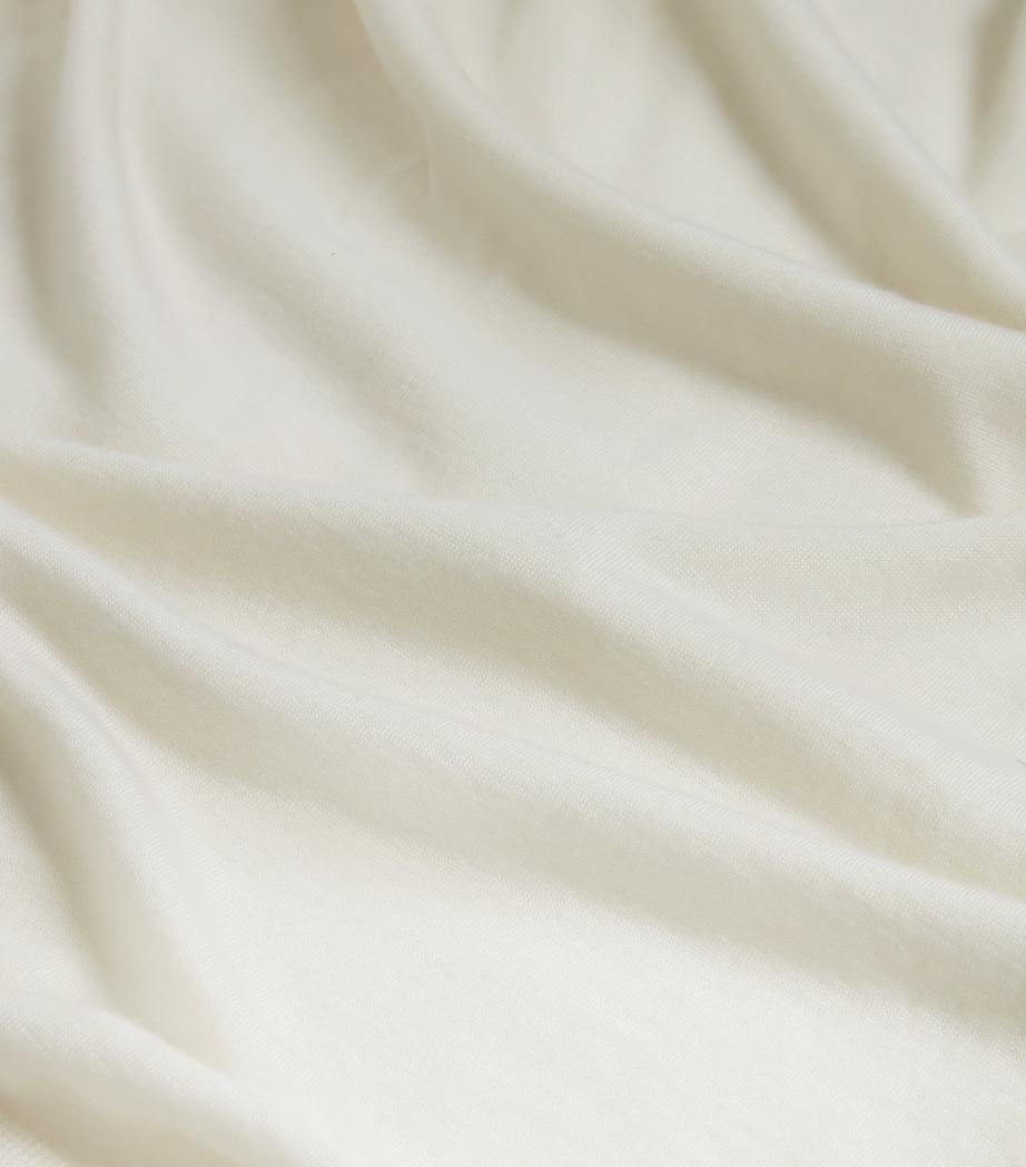 Superfine Cashmere Rollneck Sweater 123OFF WHITE Image 5