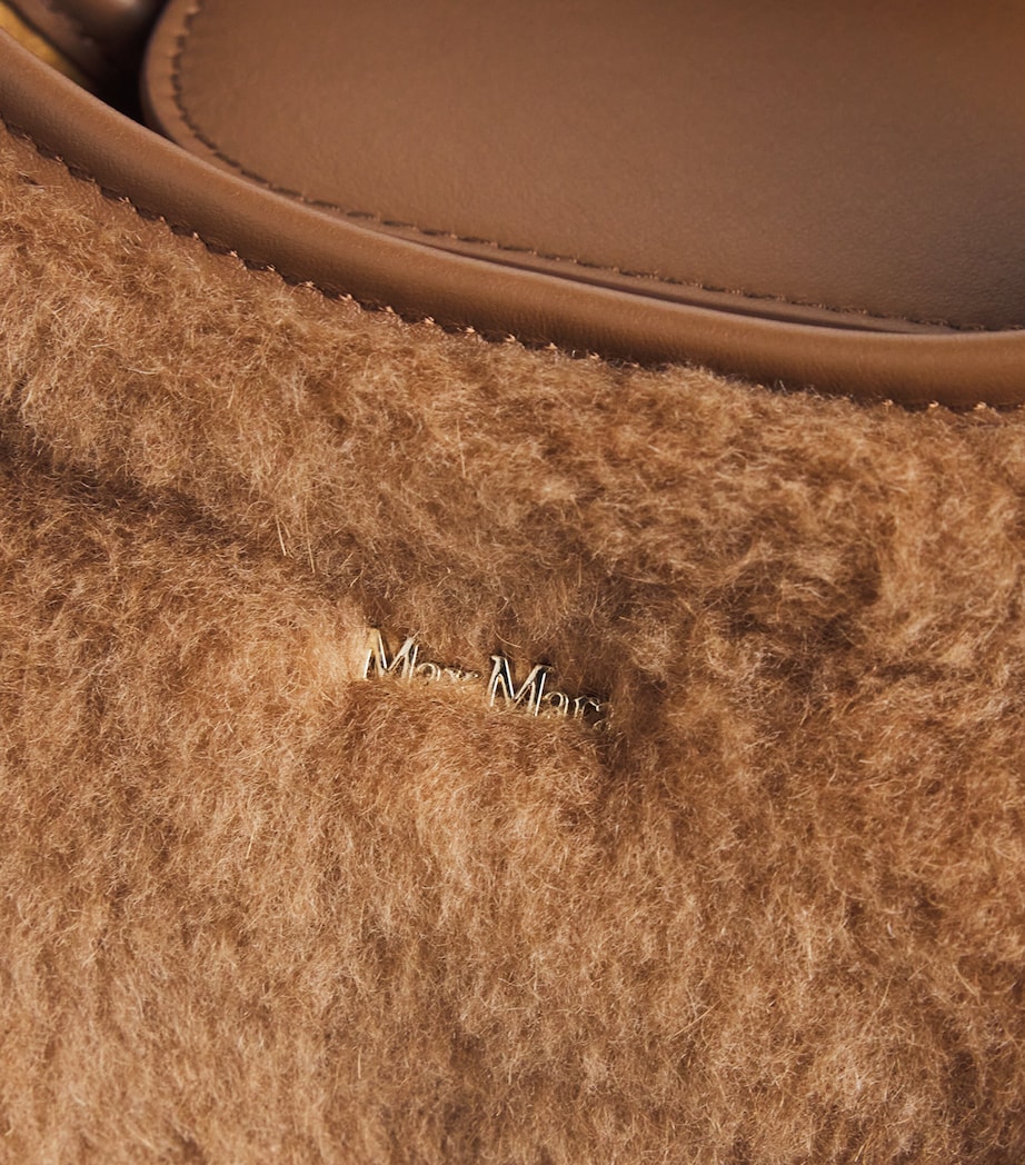 Small Teddy Marine Top-Handle Bag CAMEL Image 6