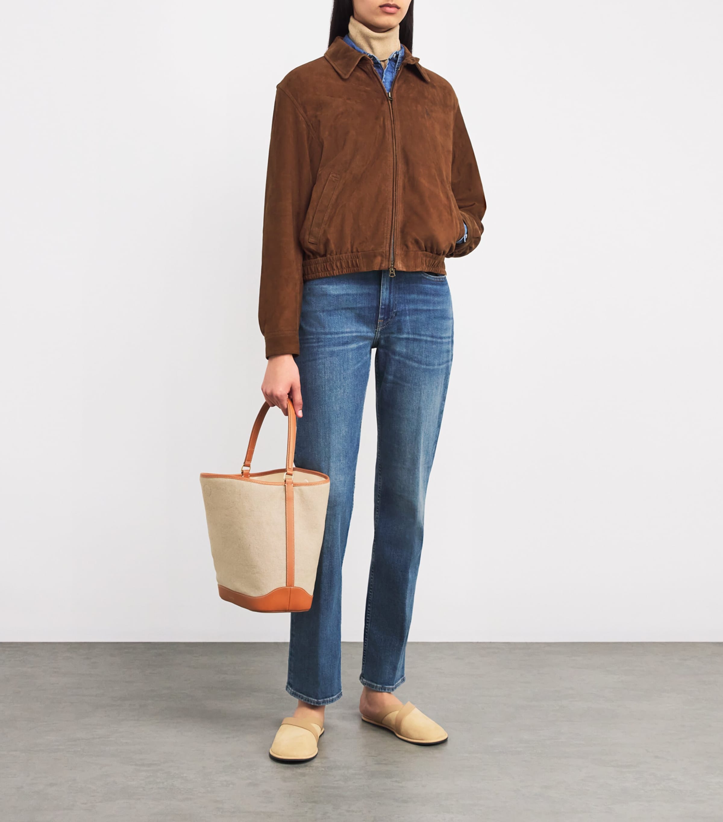 High-Rise Straight Jeans TELESTO WASH Image 2