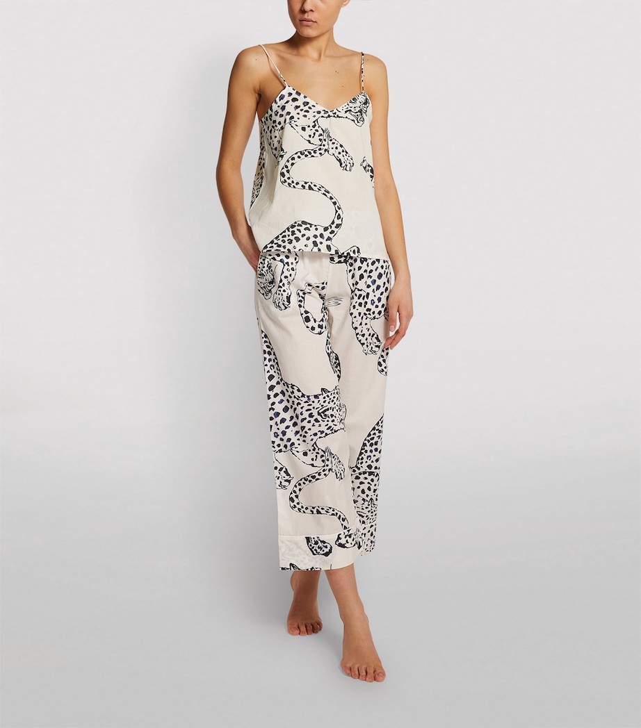 Jaguar Print Camisole CREAM Image 2