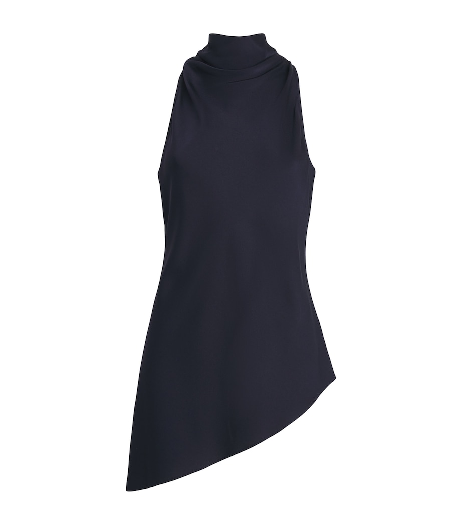 Veronica Beard Womens Radford Tunic Top Navy Image 1