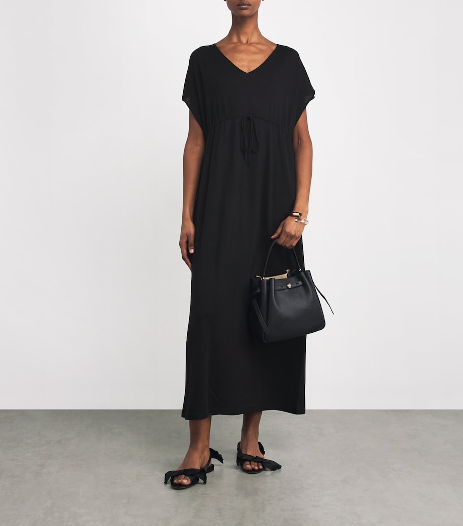 Superfine Merino Maxi Dress SA7131 BLACK Image 2
