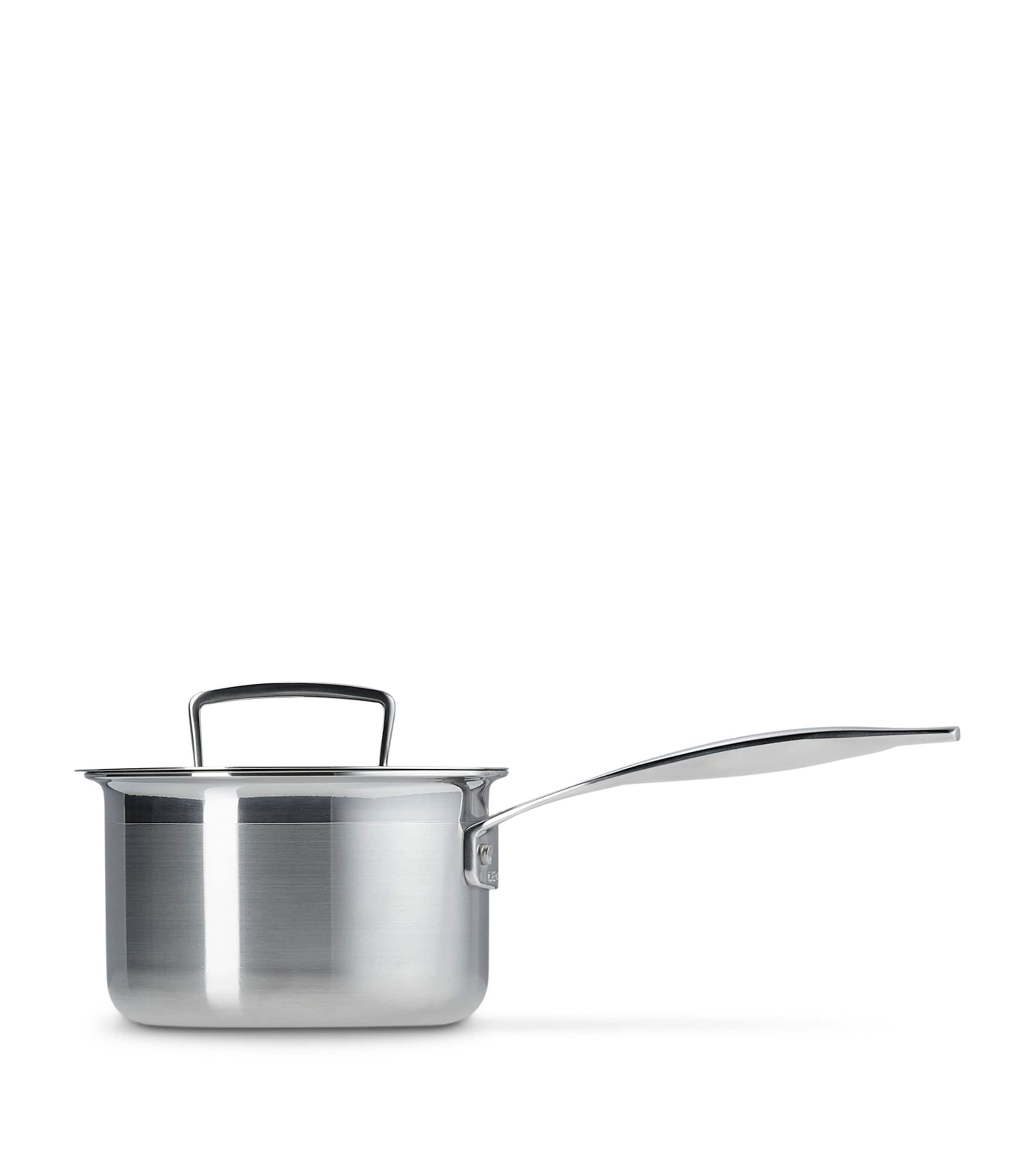 Le Creuset 3-Ply Stainless Steel Saucepan (14cm) Image 6