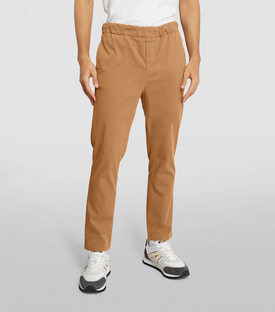 Luxe Performance Plus Sateen Joggers BEIGE Image 3