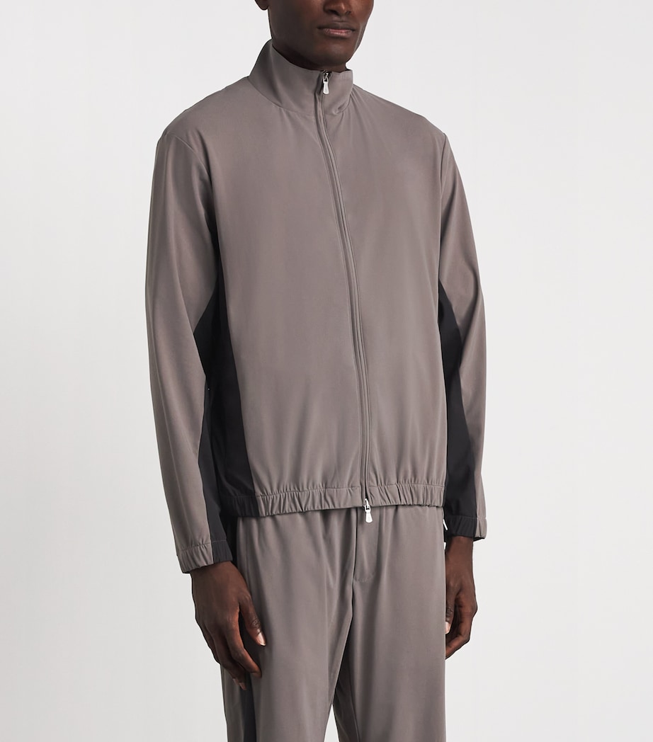 Eleventy Mens Technical Jacket Salvia E Moro Image 4
