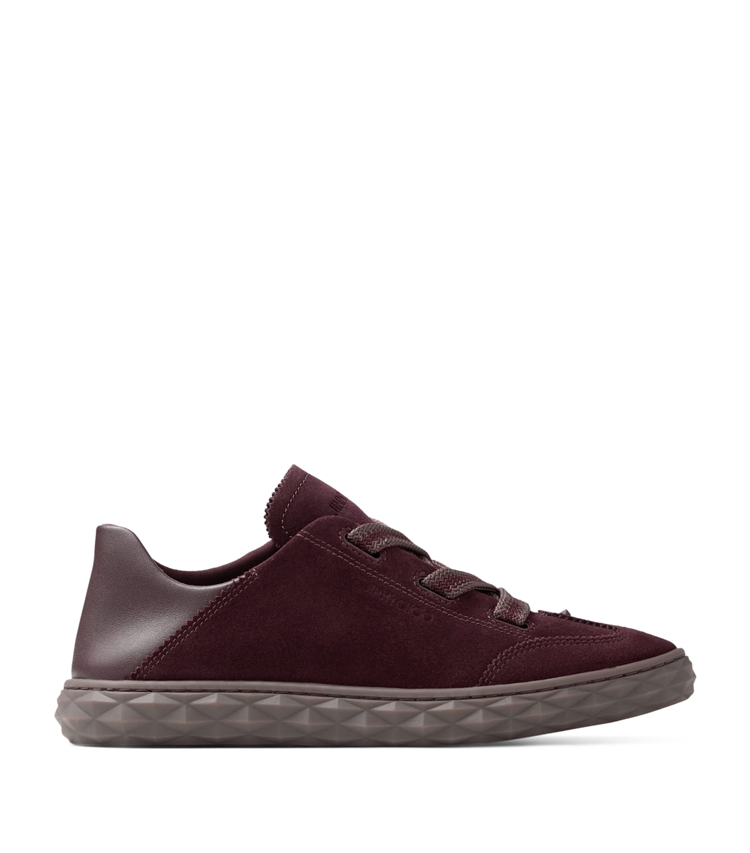 Diamond Light Flex Suede Sneakers V DEEP MERLOT Image 1