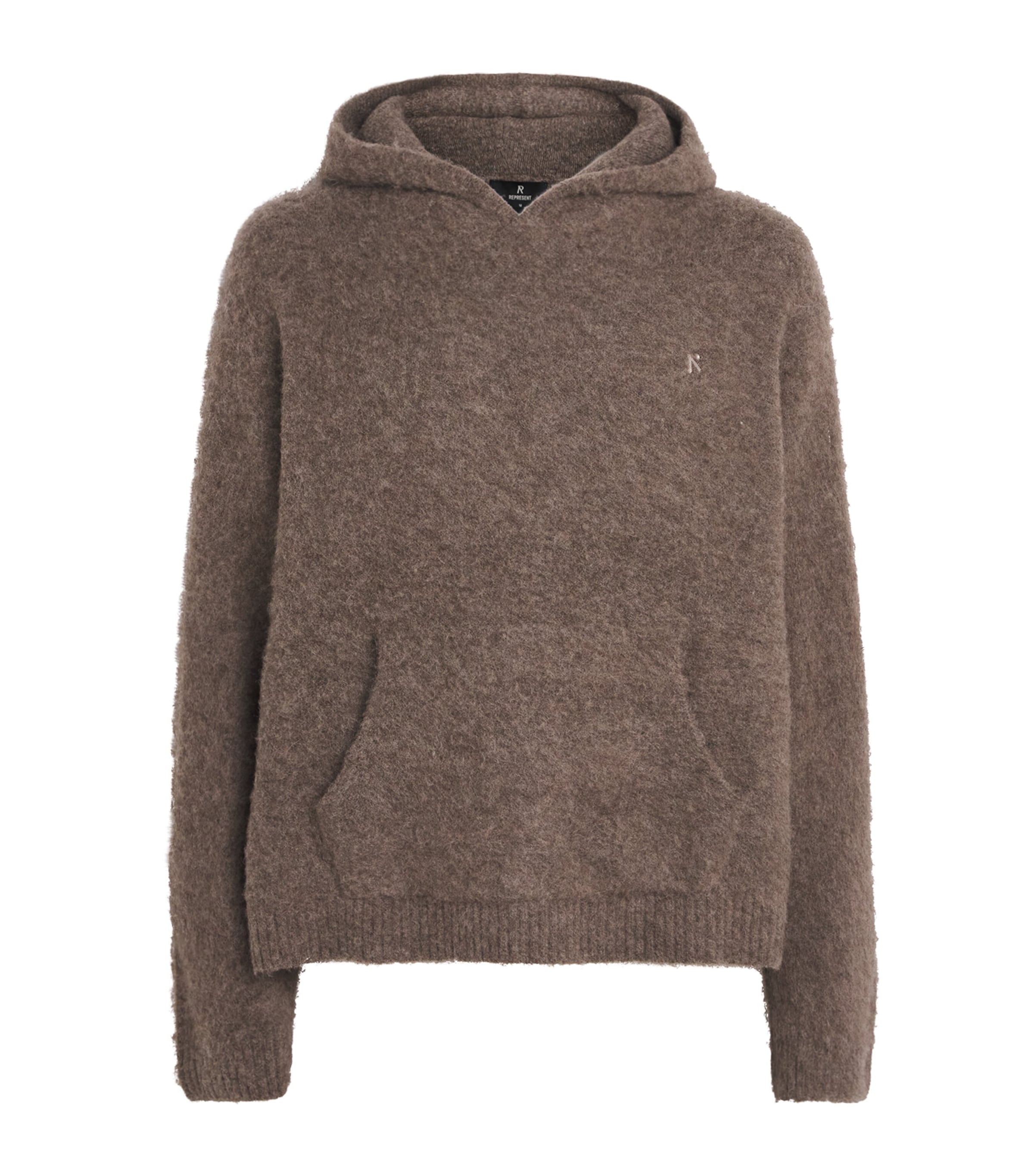 Brushed Borg Hoodie NERO Image 1