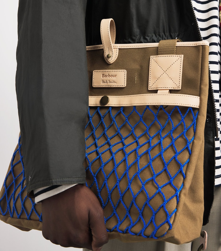 Barbour x Paul Smith Loves Barbour Tote Bag Dark Image 2