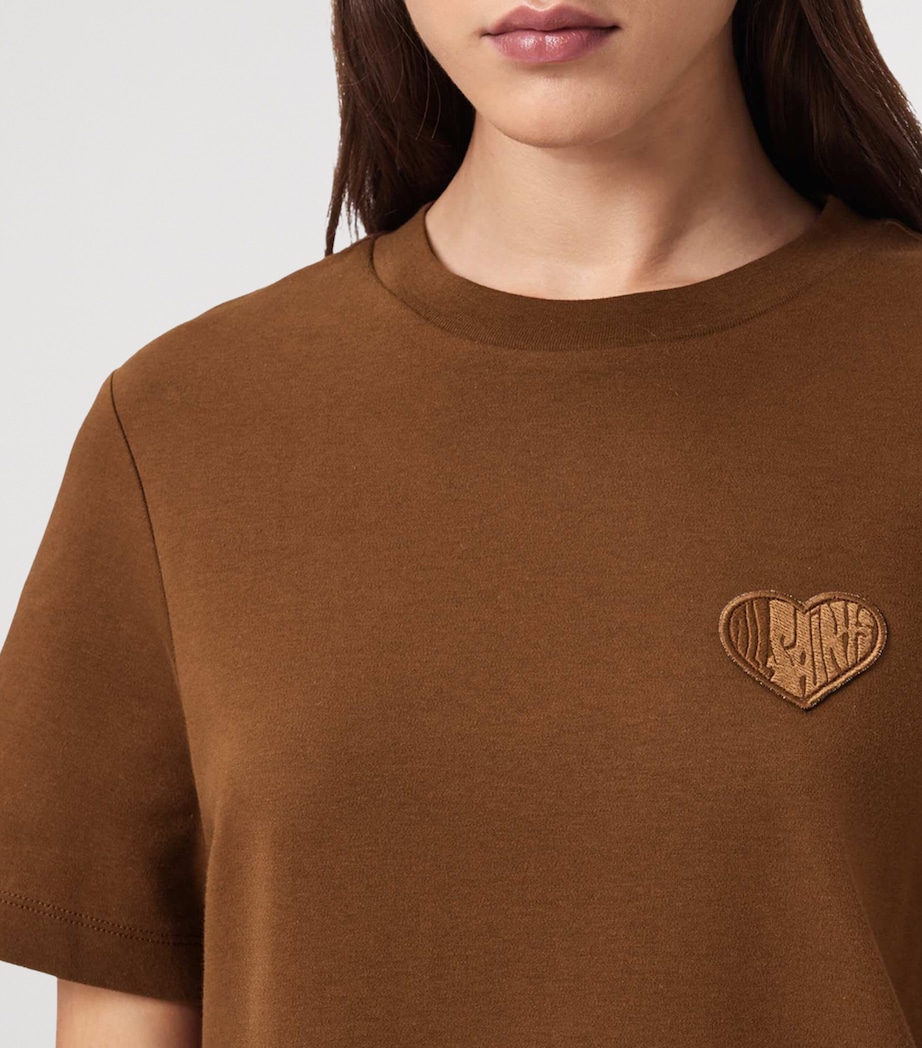 Organic Cotton Lover T-Shirt COGNAC BROWN Image 8