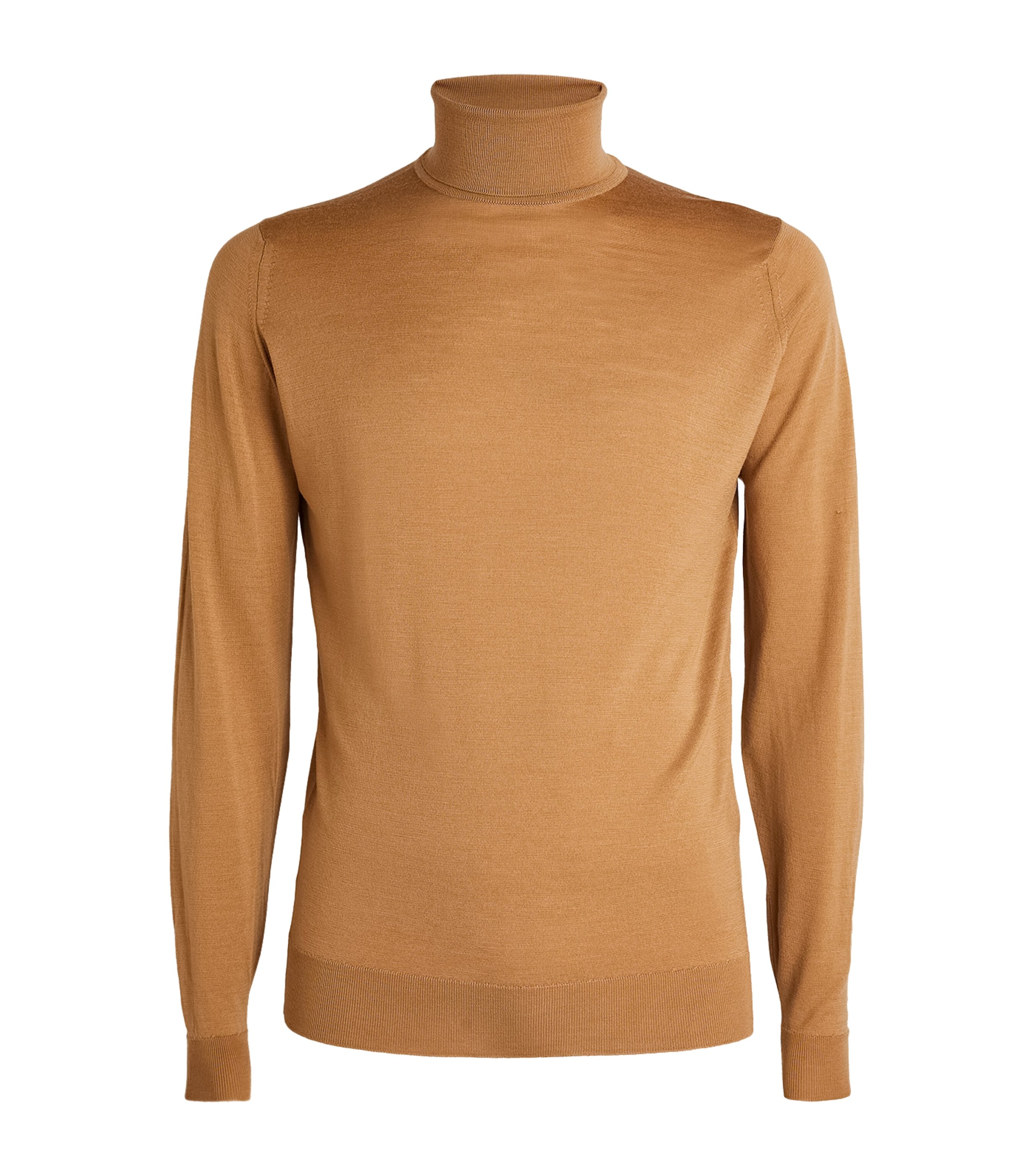 Shop John Smedley Merino Wool Cherwell Sweater In Beige