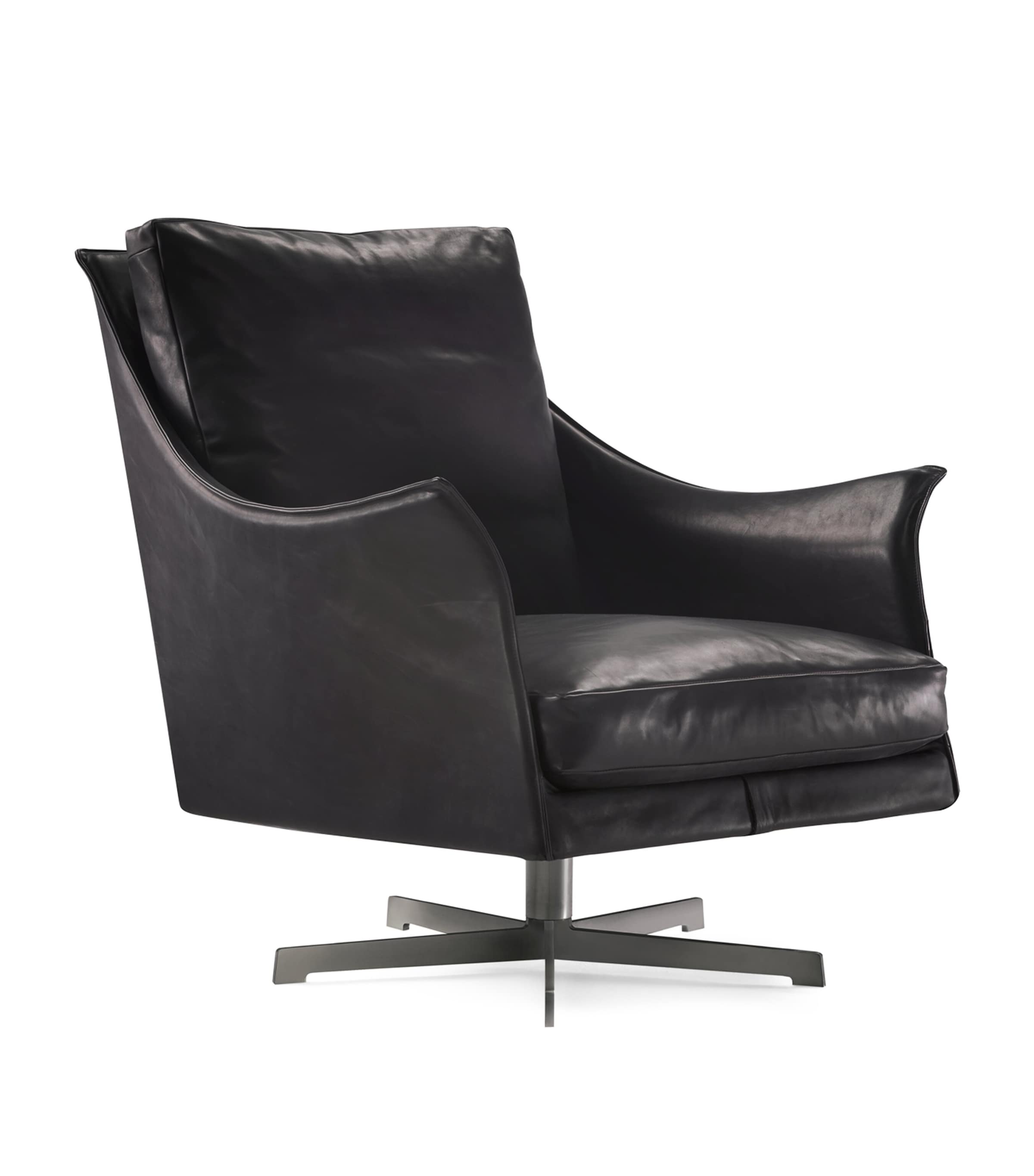 Boss Swivel Armchair LEATHER 619 Image 1