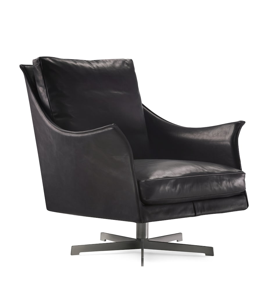 Boss Swivel Armchair LEATHER 619 Image 1