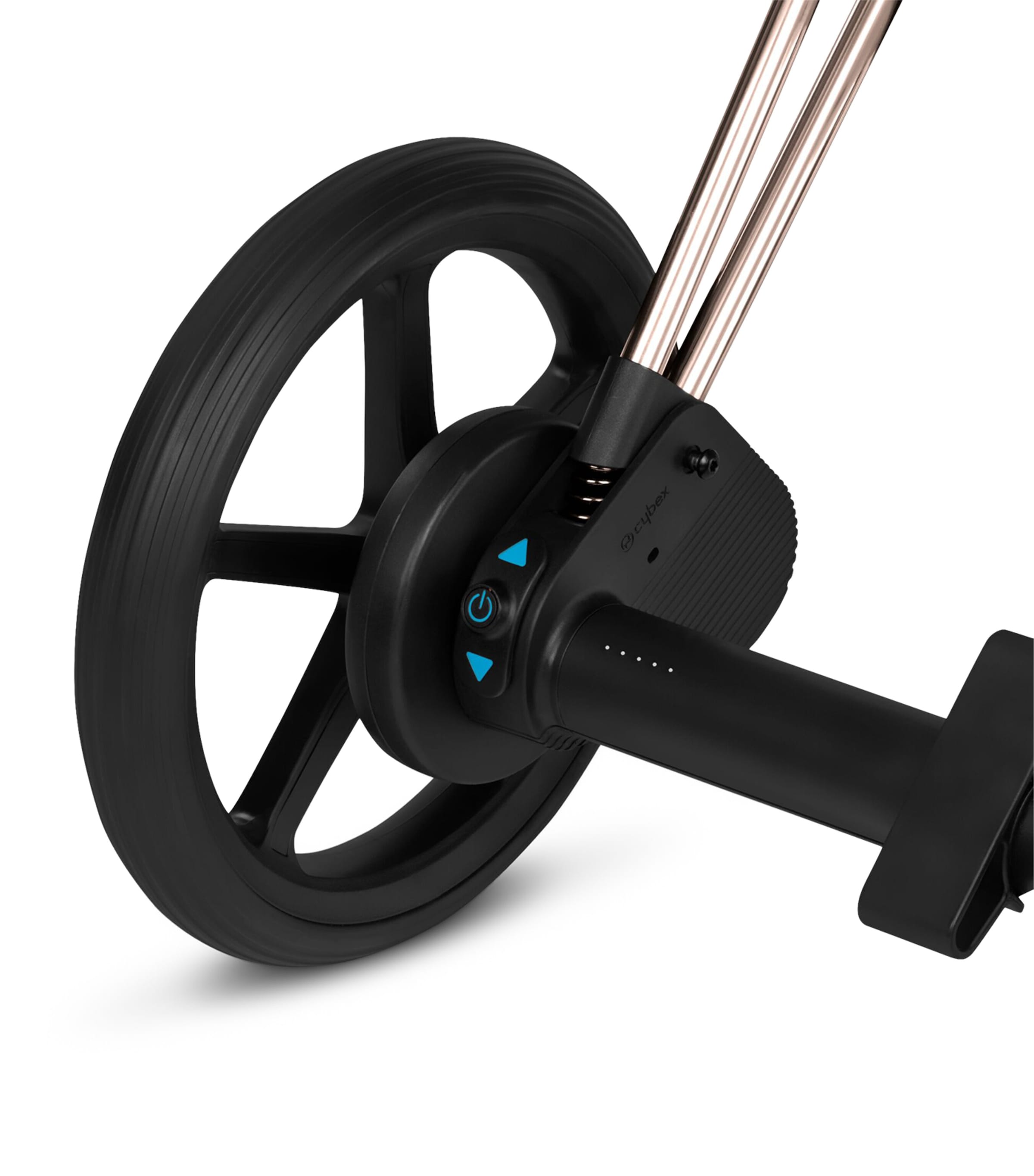 Cybex e-PRIAM Pushchair Frame - Platinum Style Collection Rosegold Image 7