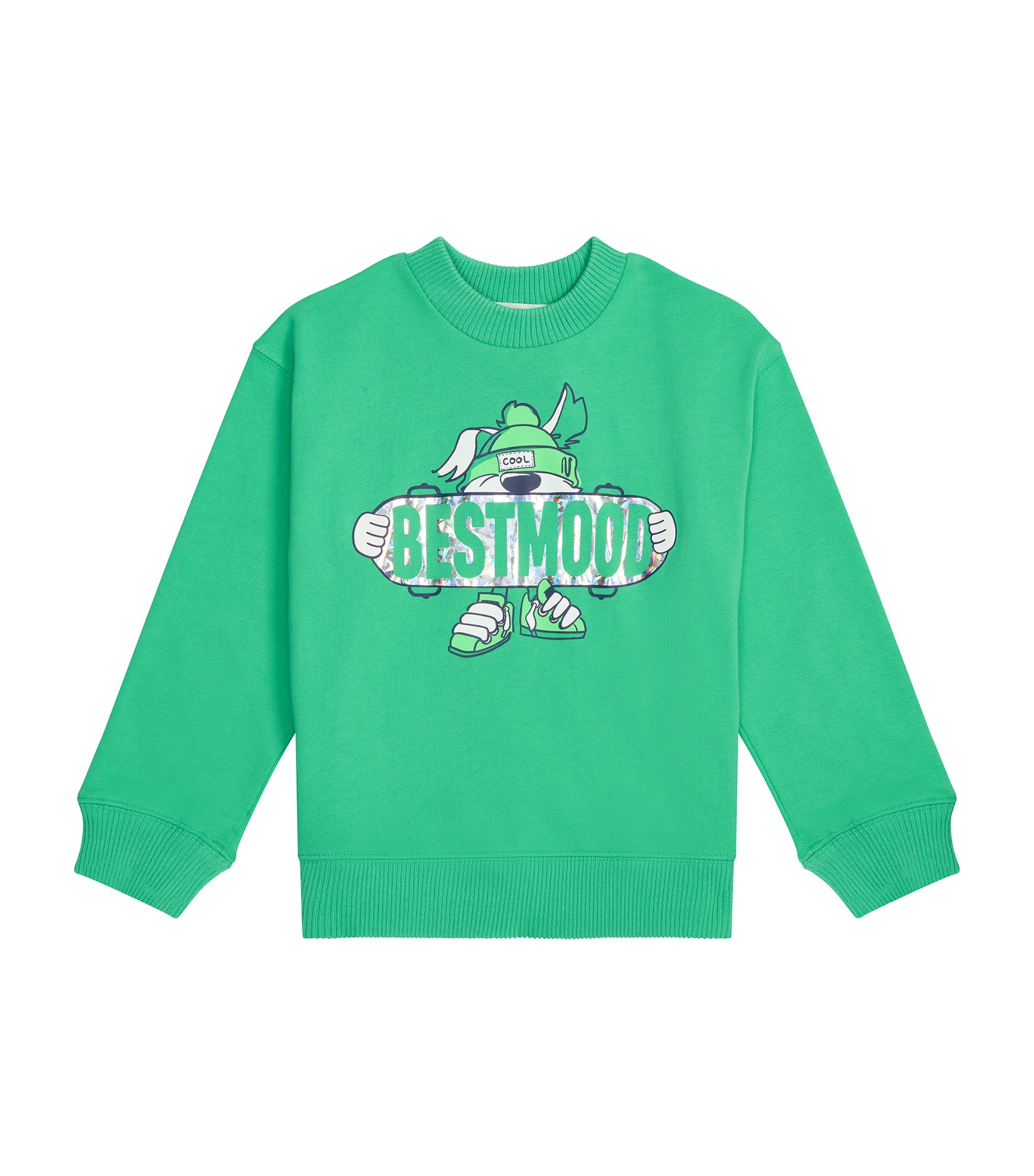 Billieblush Best Mood Sweatshirt (2-6 Years) Blarney Image 1
