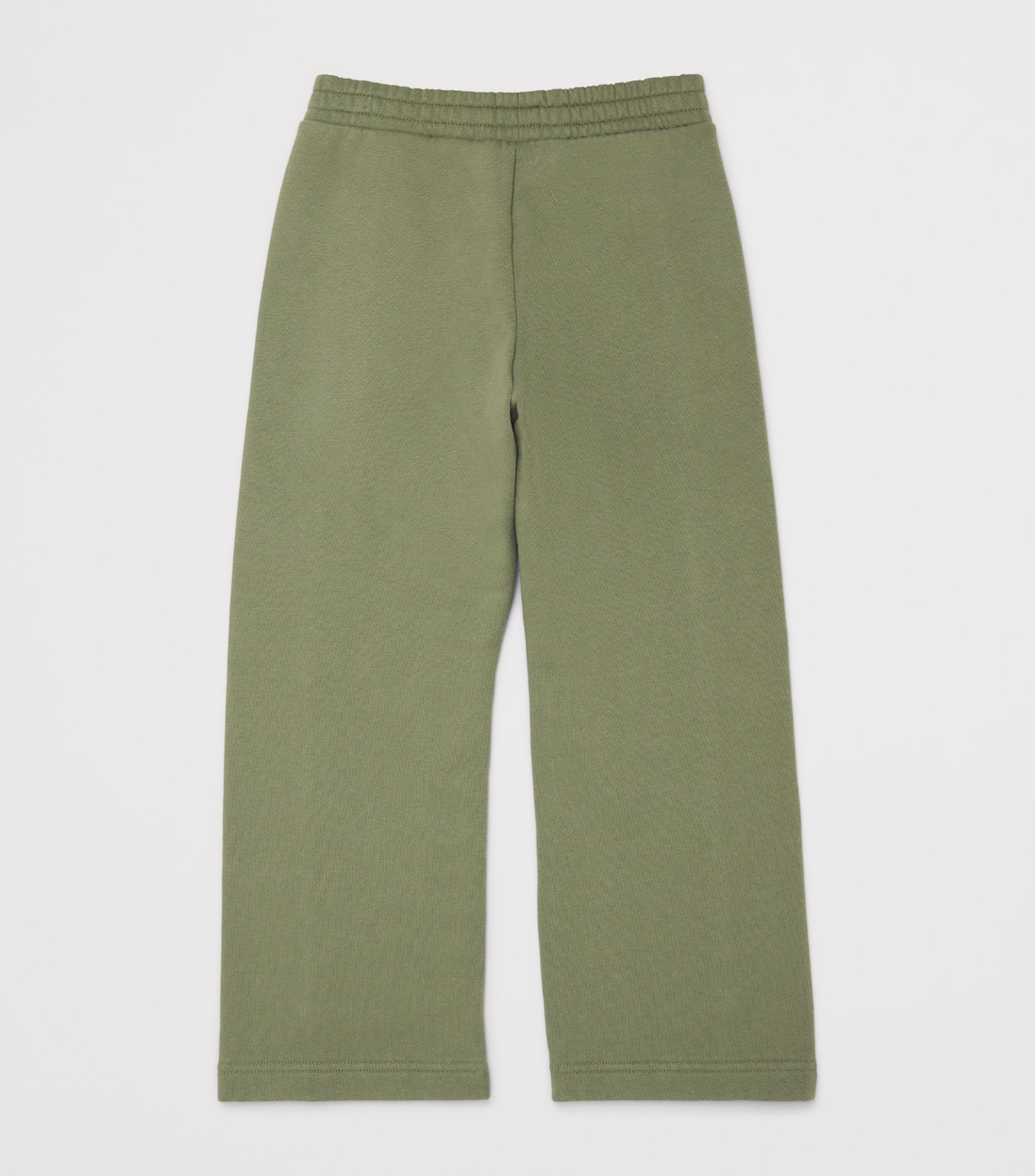 Cotton Track Sweatpants (4-12+ Years) 5610MILITRY GRN-BLCK Image 2
