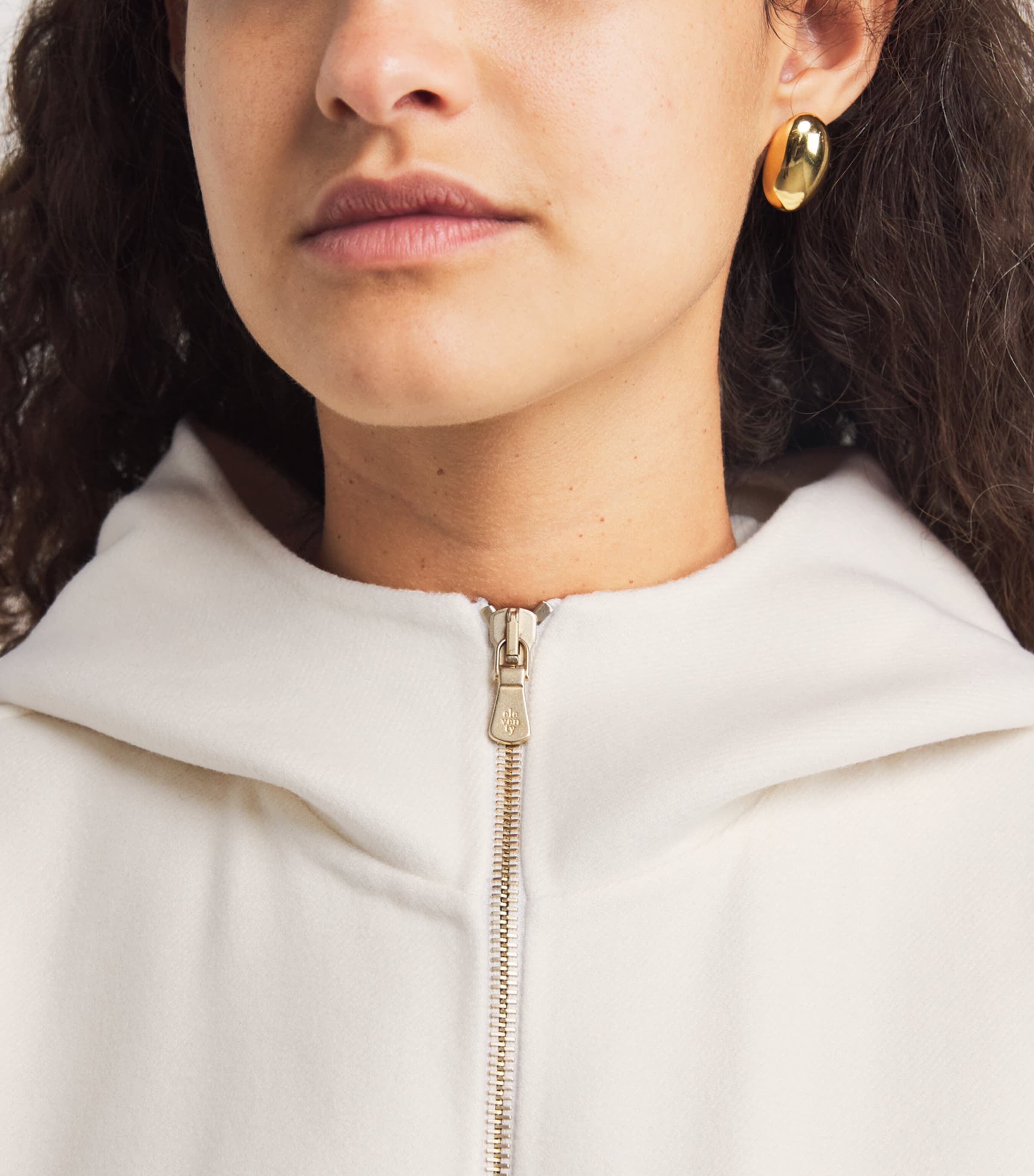 Wool Hooded Coat BIANCO E BIANCO Image 6