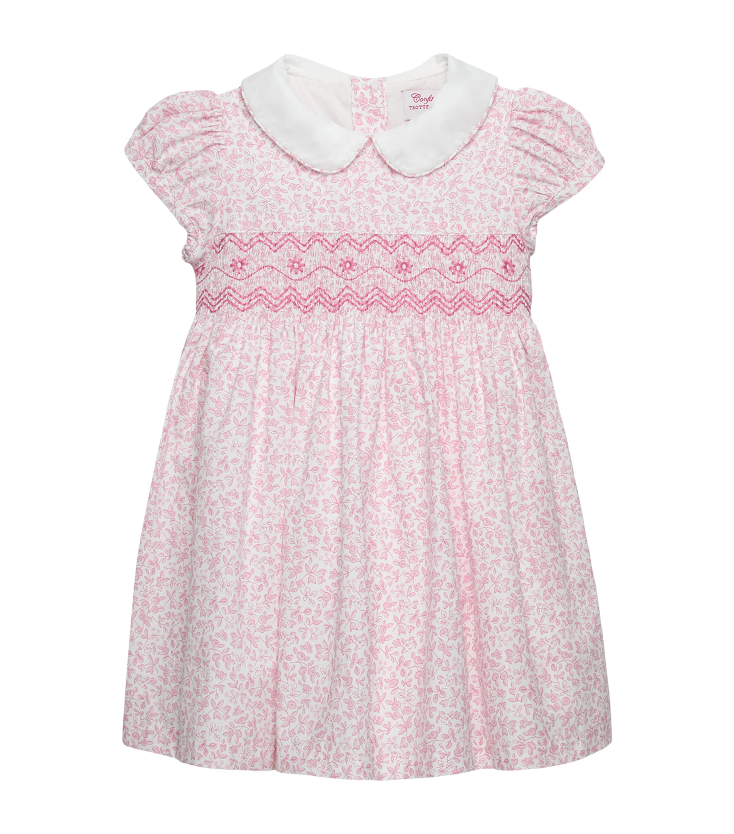 Cotton Catherine Dress (3-24 Months) PINK FLORAL Image 1