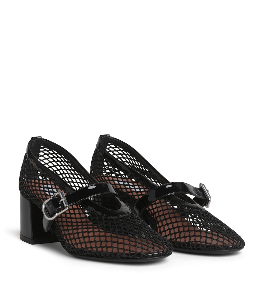 Alaïa Mesh Babies Pumps 55 Black Image 2