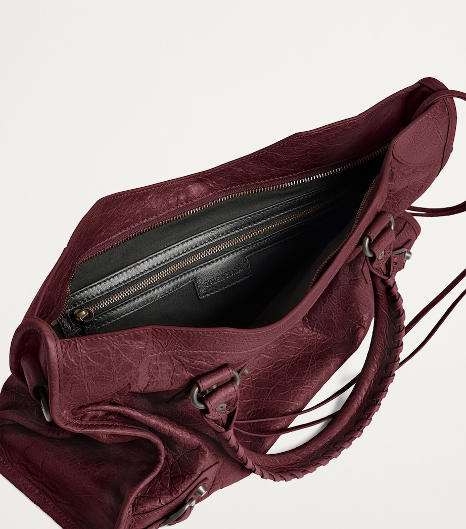 Medium Leather Le City Top-Handle Bag 6034 Image 5