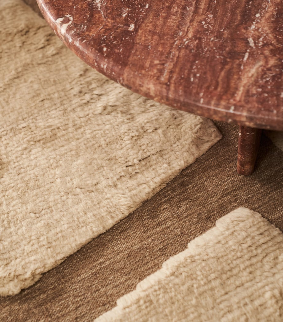 Wool Fossil Tan Rug (2.74m x 1.83m) NEUTRAL Image 2