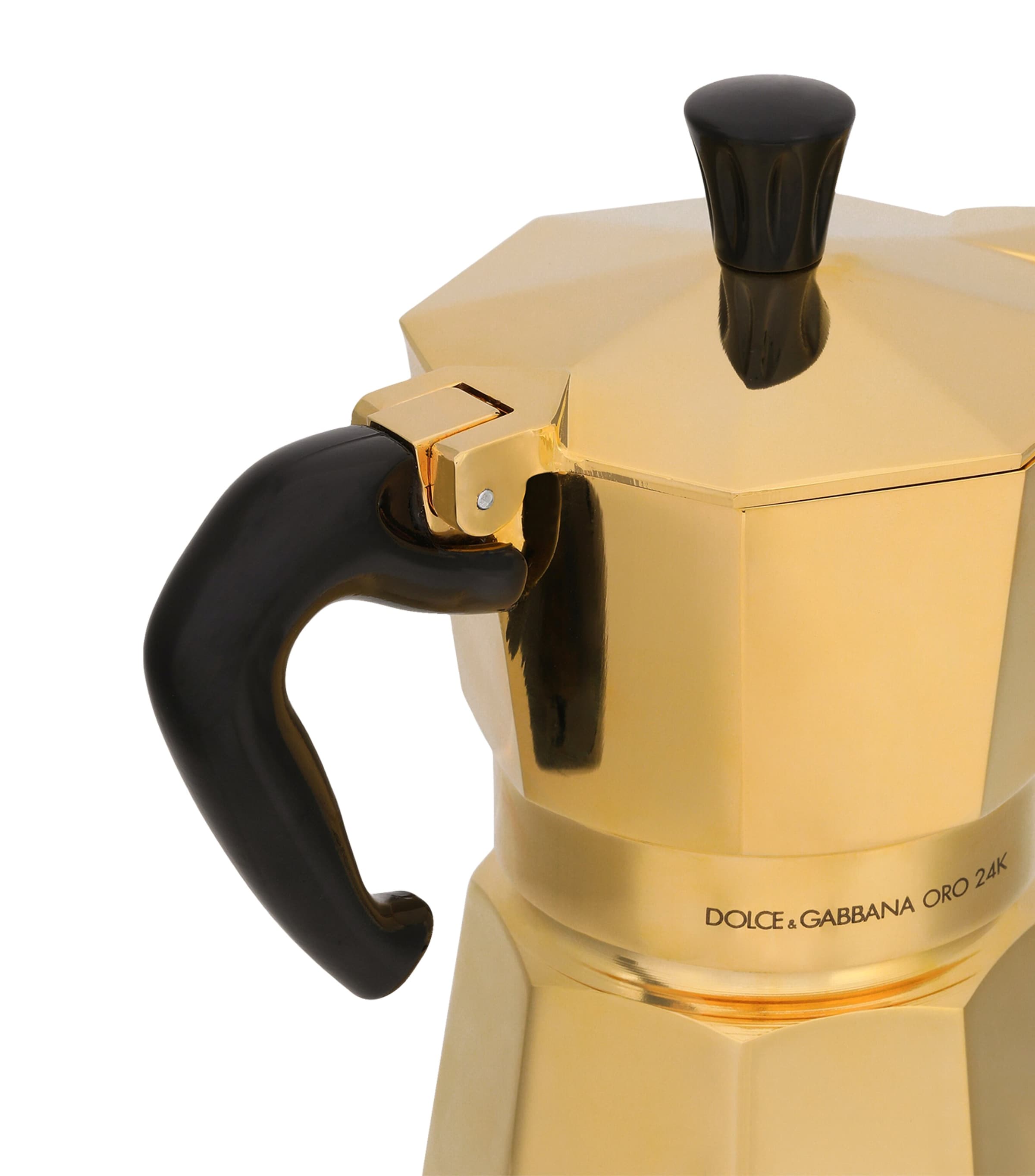 x Bialetti 24kt Gold Moka Ora 3-Cup Express U0001-ORO Image 8