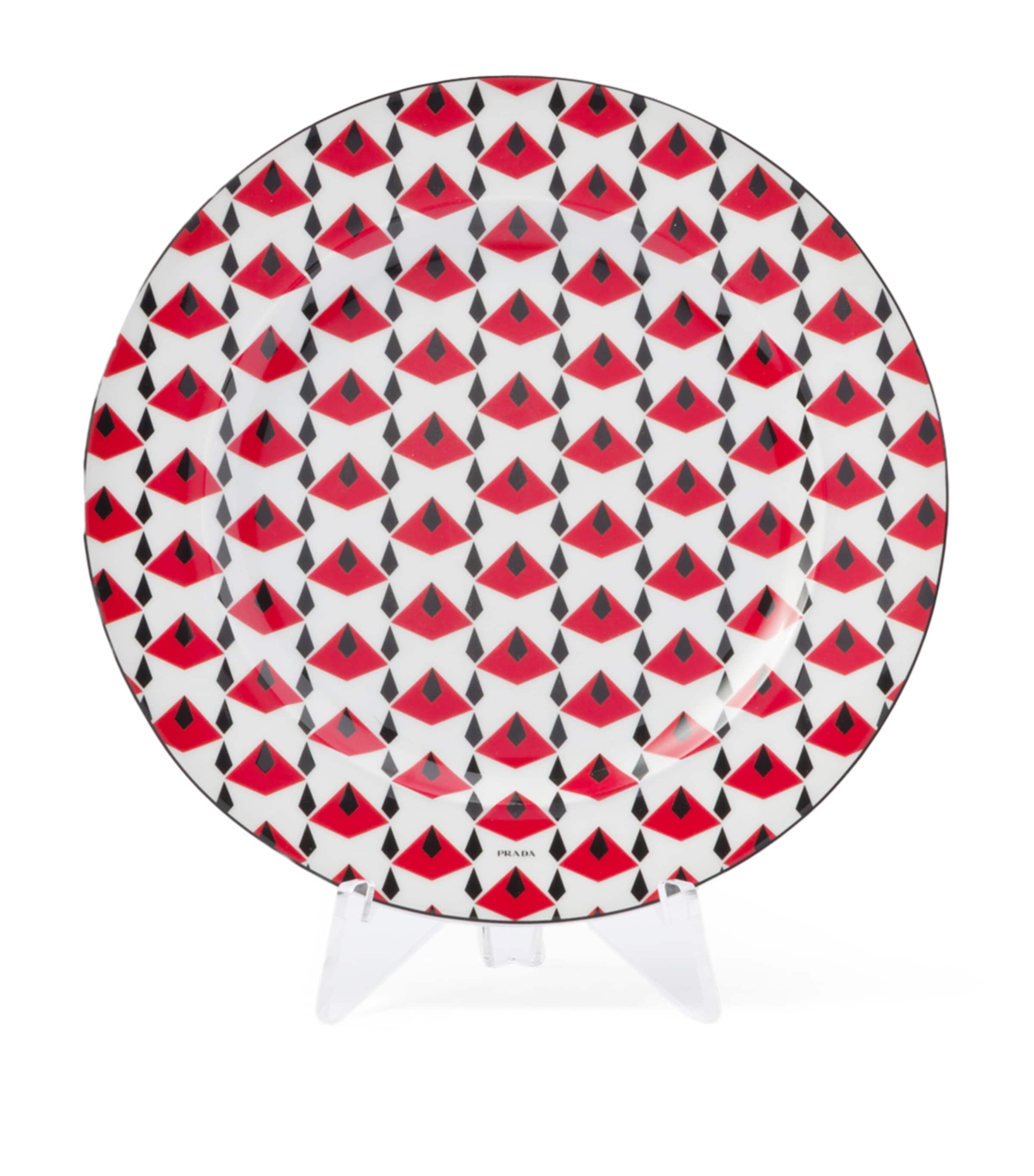 Set of 2 Porcelain Vienna Dessert Plates (22cm) F0E5X Image 3