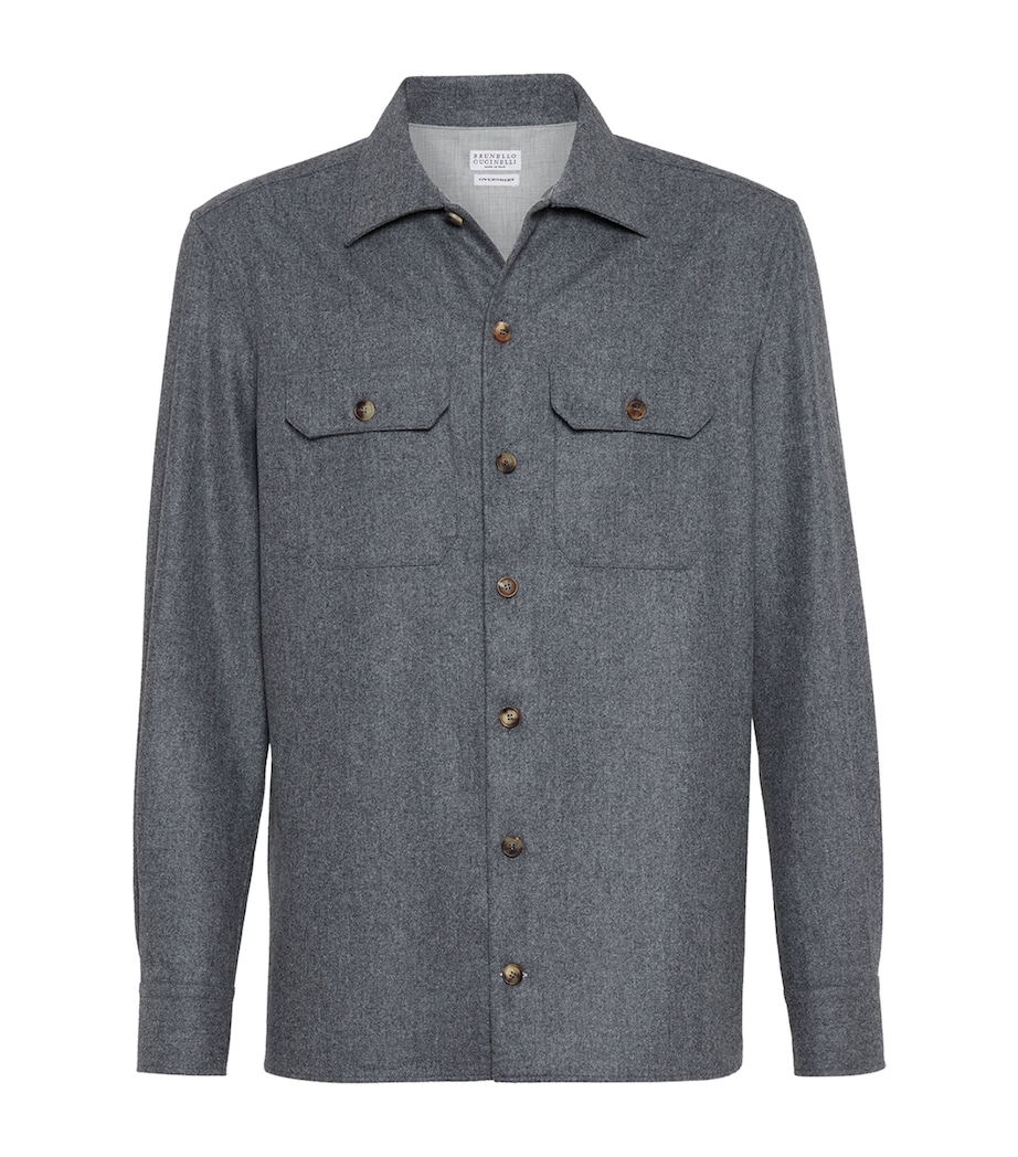 Virgin Wool Overshirt C003 Image 1