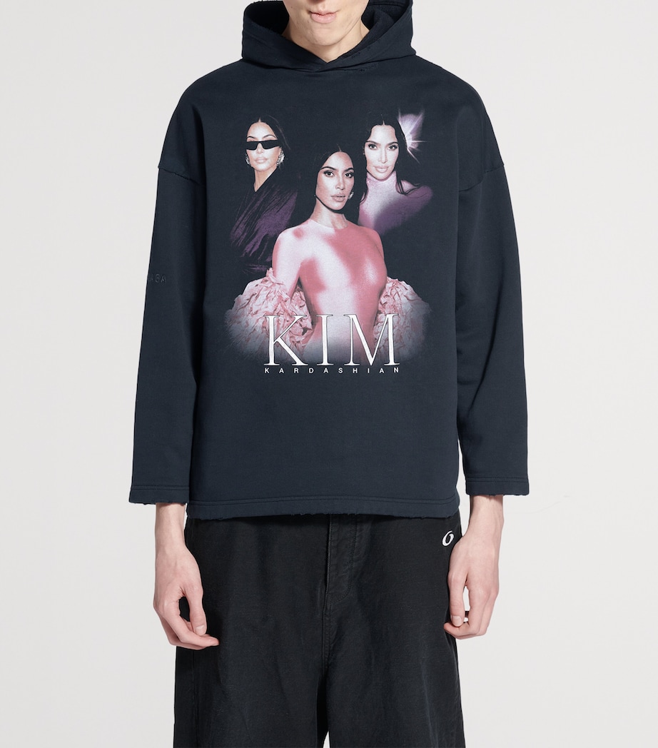 Cotton Printed Hoodie 1083 Image 2